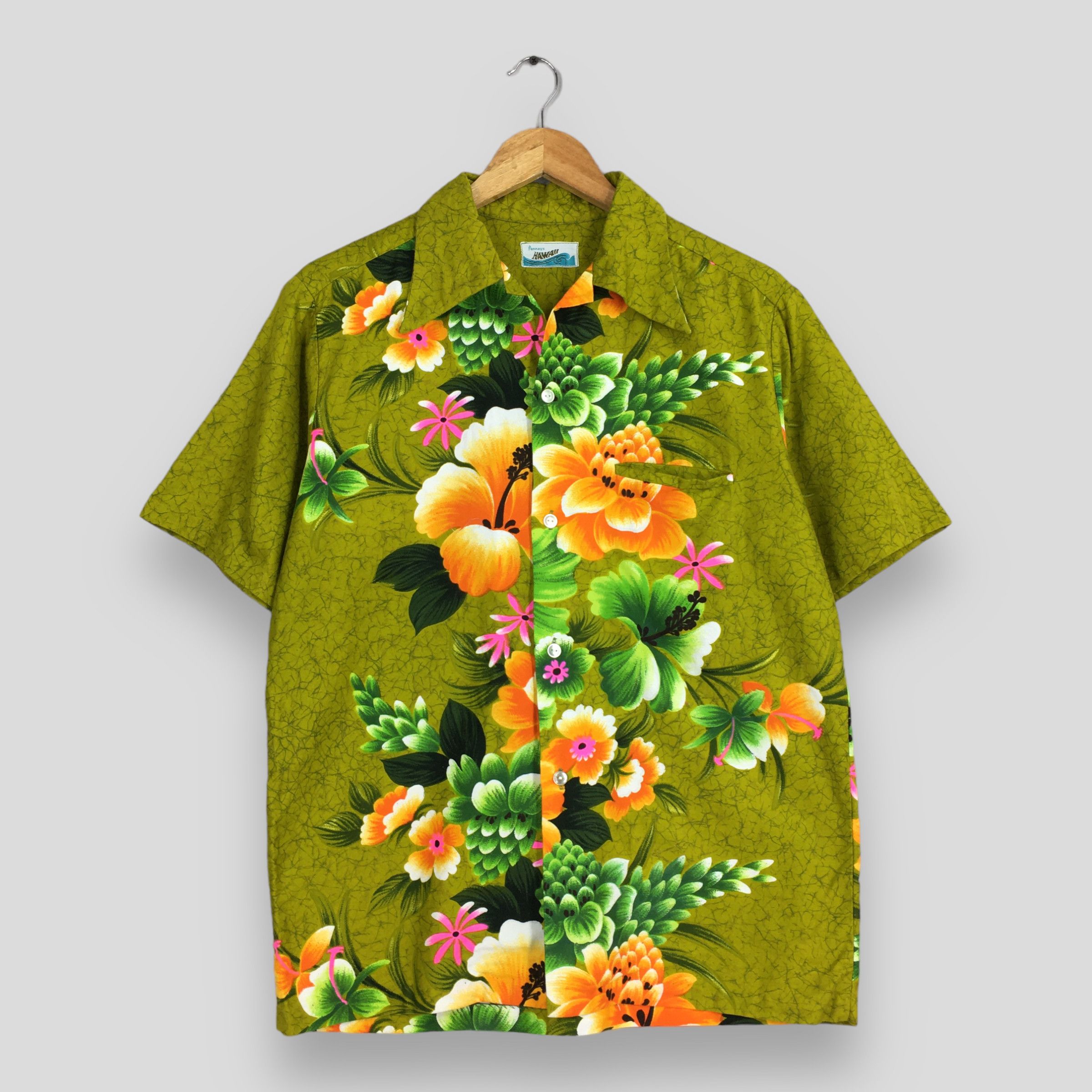 Life's a Beach Penneys Hawaii Hibiscus Flower Tropical Shirt Medium Size US M / EU 48-50 / 2 - 1 Thumbnail