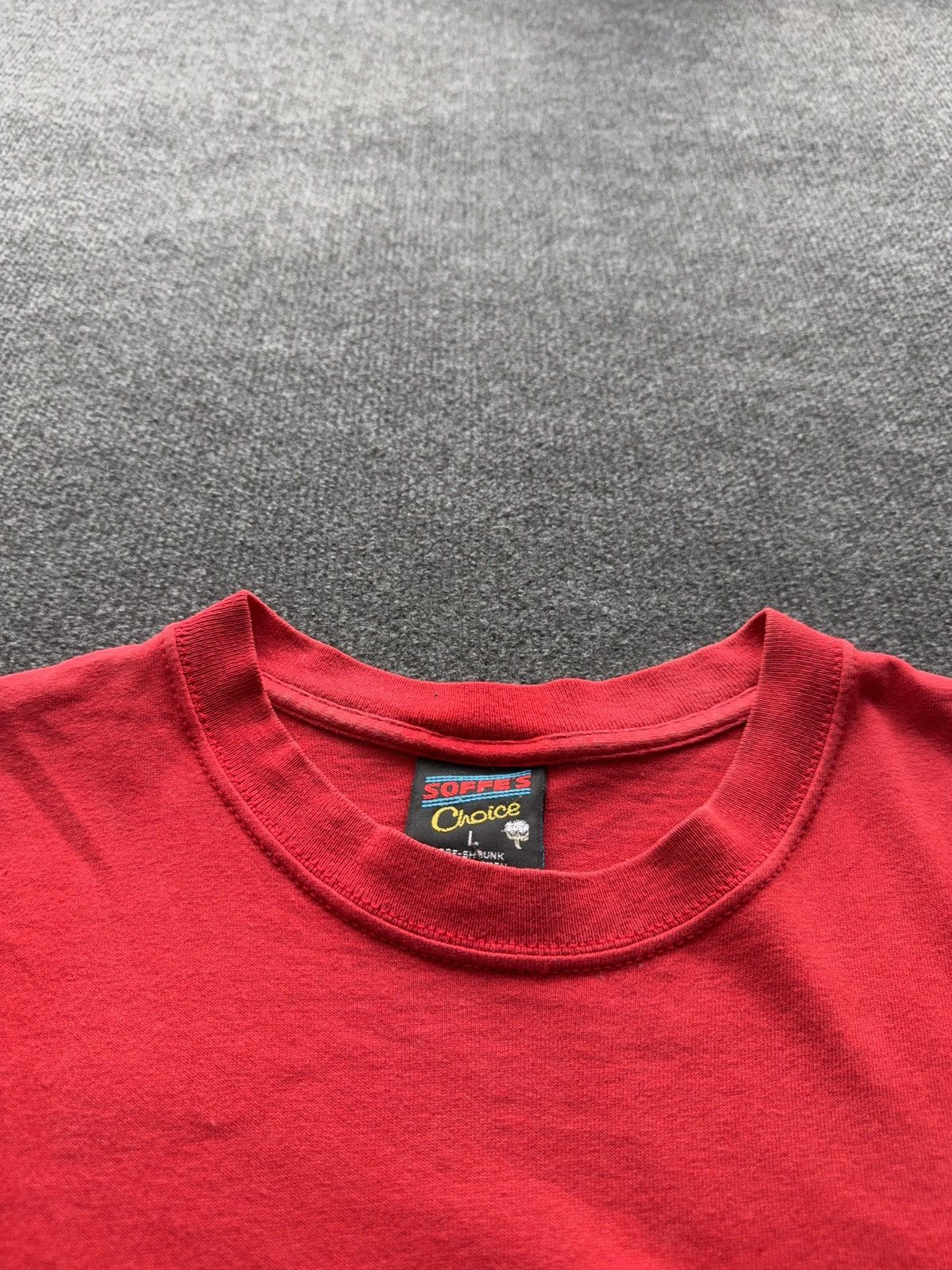 Vintage Vintage 90s Retro San Francisco Graphic T-Shirt Red Cotton Size US L / EU 52-54 / 3 - 11 Thumbnail
