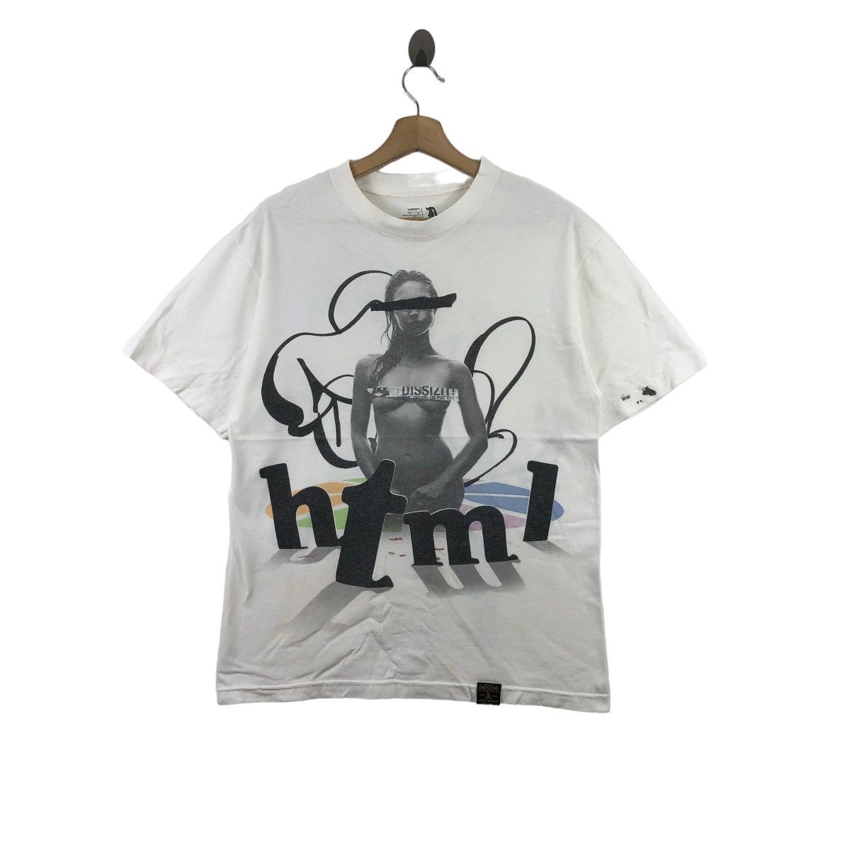 Dissizit DISSIZIT Html T-Shirt Japanese Brand Size US M / EU 48-50 / 2 - 1 Thumbnail
