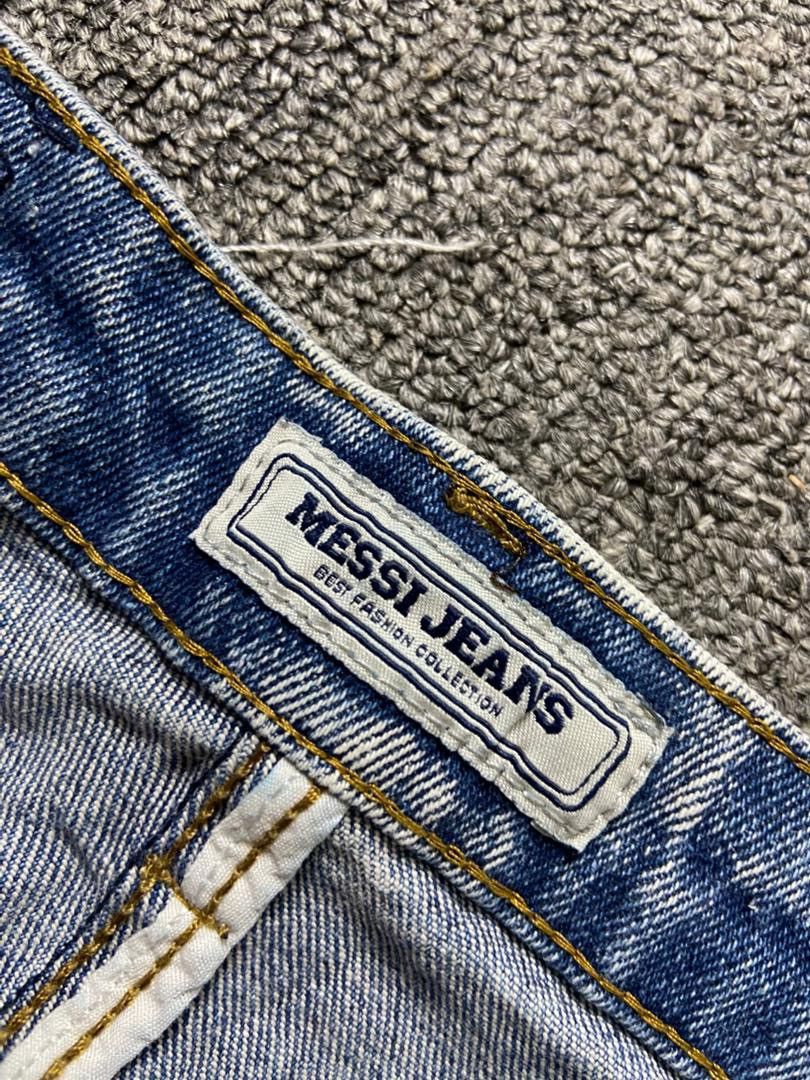 Japanese Brand Messi Jeans Collection Distressed Skinny Jeans (197) Size US 30 / EU 46 - 7 Thumbnail