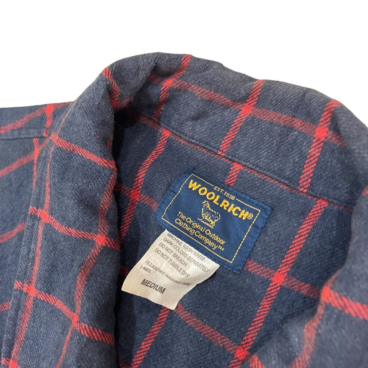 Vintage × Woolrich Woolen Mills Vintage 90s Woolrich Plaids Zipper Jacket Size US M / EU 48-50 / 2 - 8 Thumbnail
