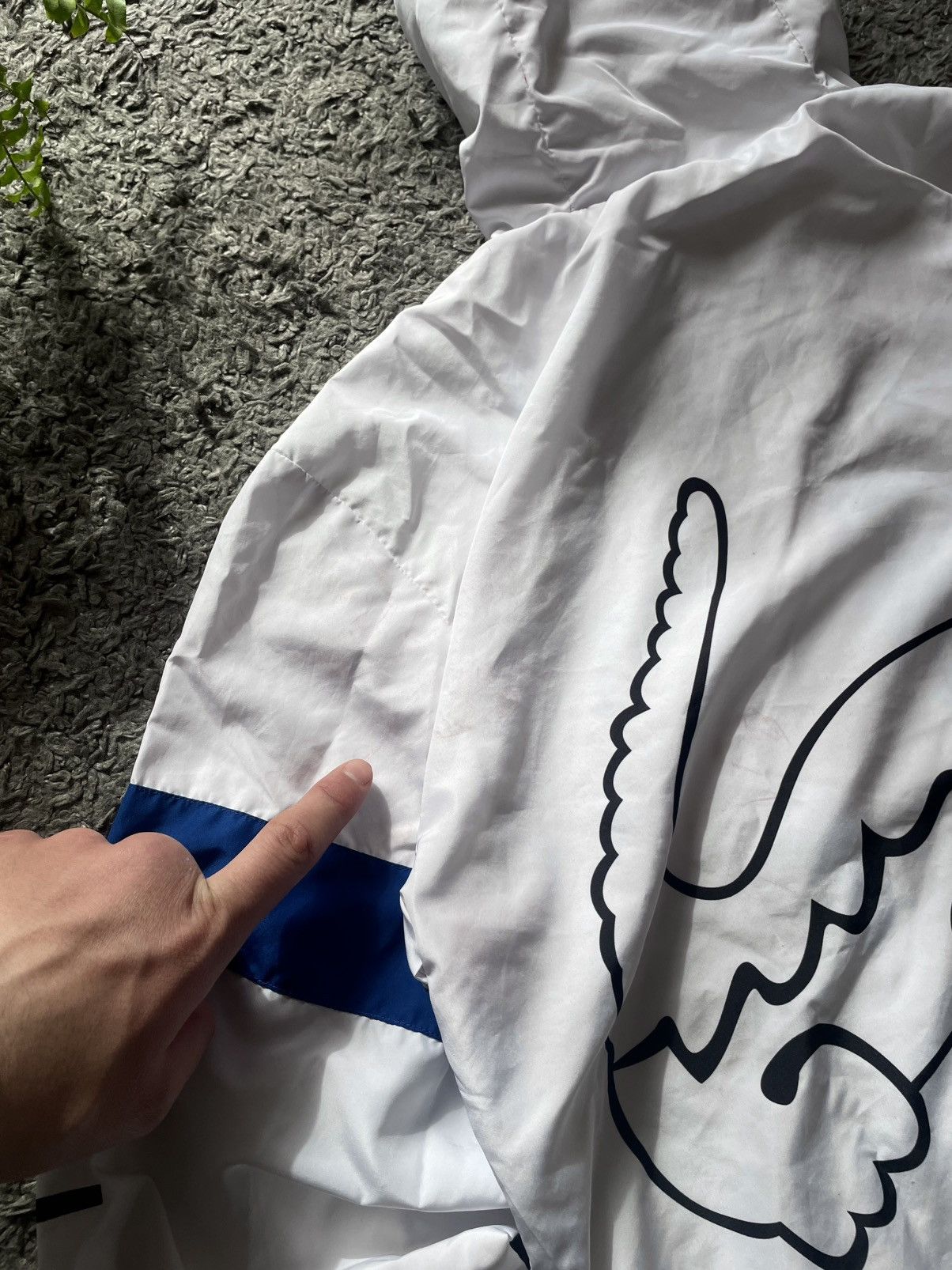 Lacoste × Vintage 00s Lacoste Light Jacket Streetwear Vintage Big Logo Rare Size US M / EU 48-50 / 2 - 8 Thumbnail