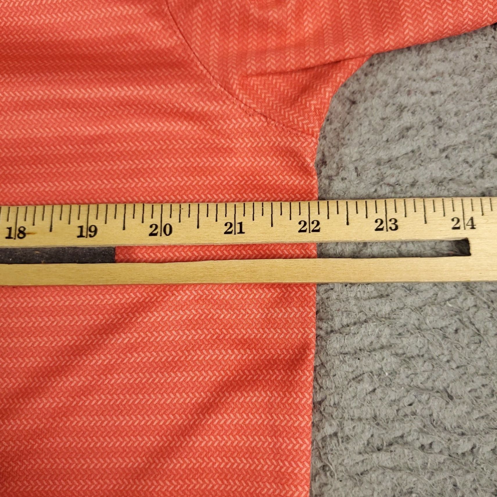Vintage Greg Norman Polo Shirt Mens L Orange Striped Polo Shirt Casual Golf Short Sleeve Shirt Mens Size US L / EU 52-54 / 3 - 6 Thumbnail