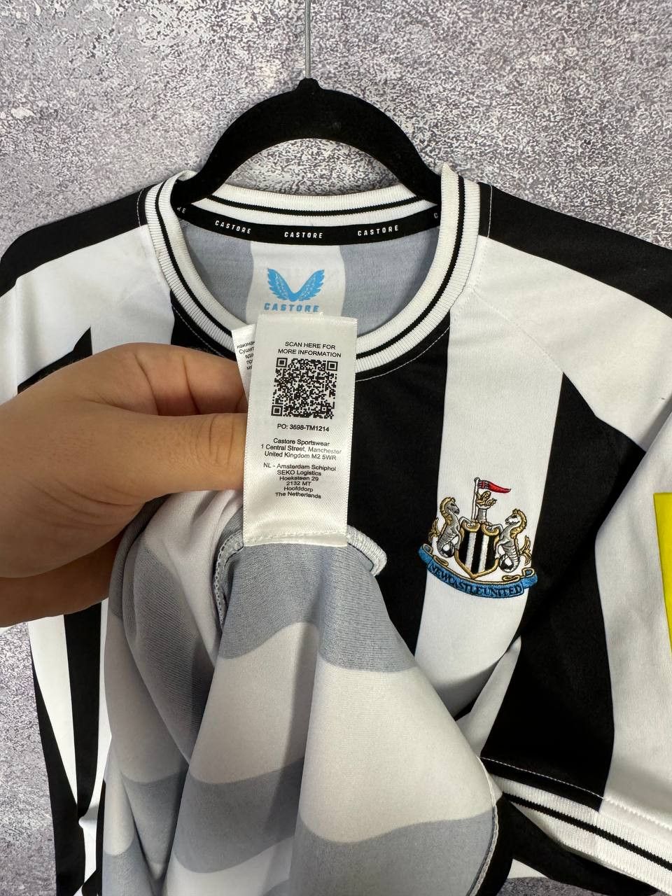 Castore × Vintage Newcastle United 2022/23 Castore Home Soccer Jersey Size US XXL / EU 58 / 5 - 13 Thumbnail