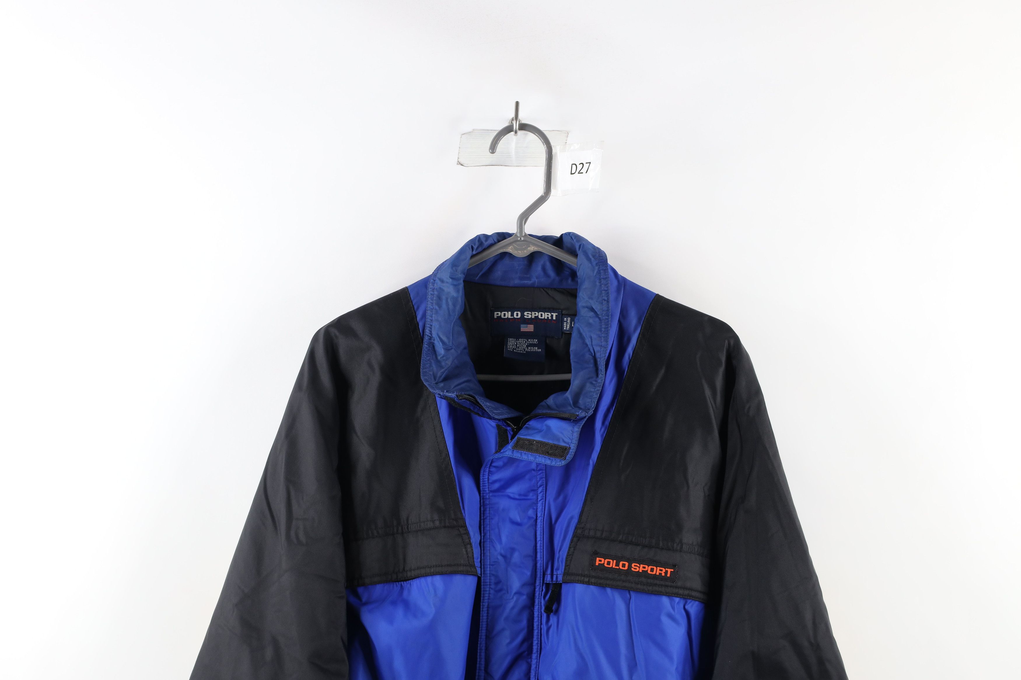 Ralph Lauren × Vintage Vintage 90s Polo Sport Ralph Lauren Out Full Zip Jacket Size US L / EU 52-54 / 3 - 2 Thumbnail