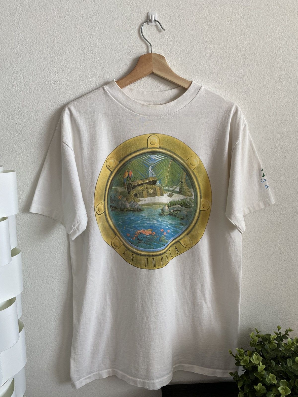 Vintage Vintage 90s 1993 7 Up Submarine Tee Size US XL / EU 56 / 4 - 2 Thumbnail