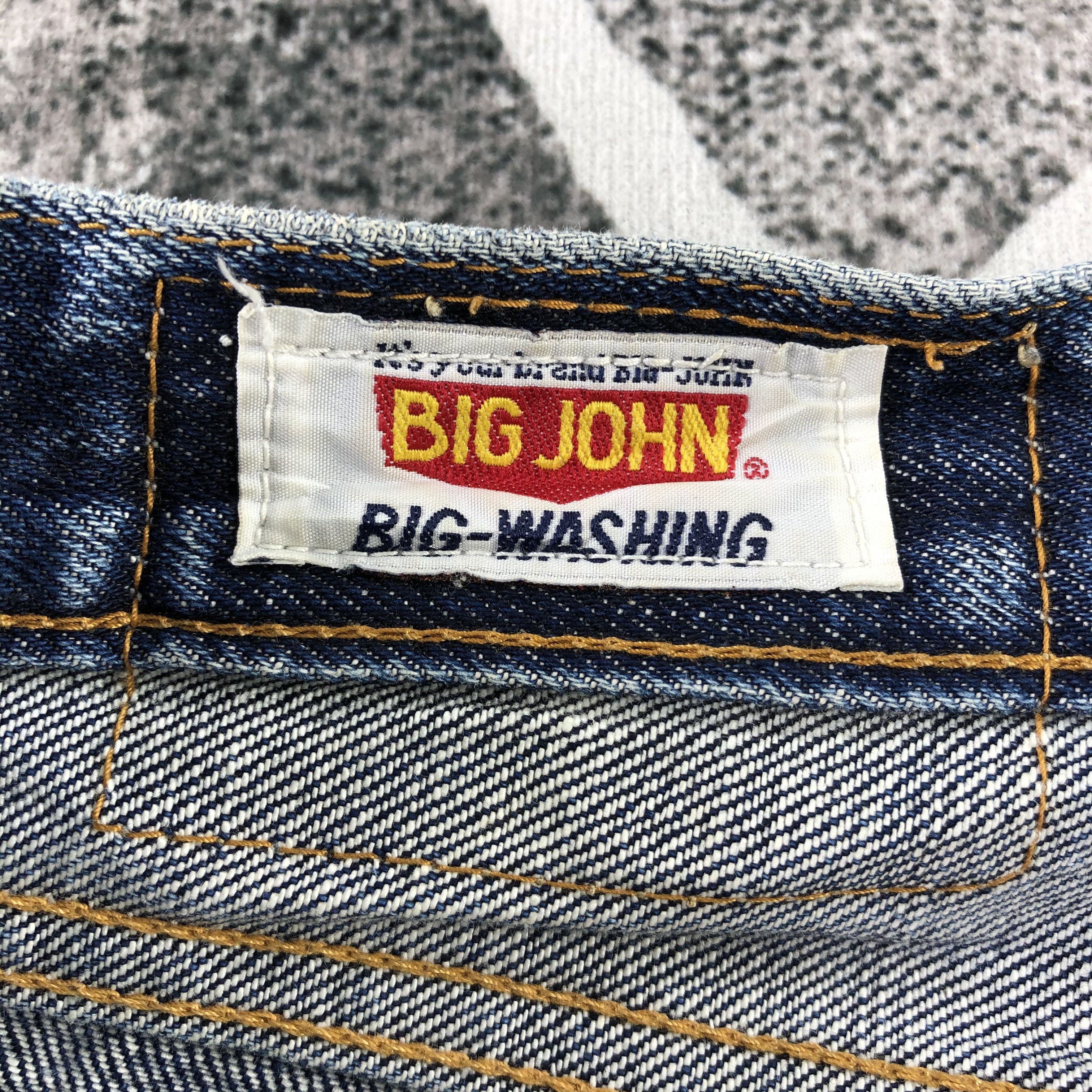 Big John Vintage Big John Faded Blue Denim KJ1452 Size US 30 / EU 46 - 10 Thumbnail