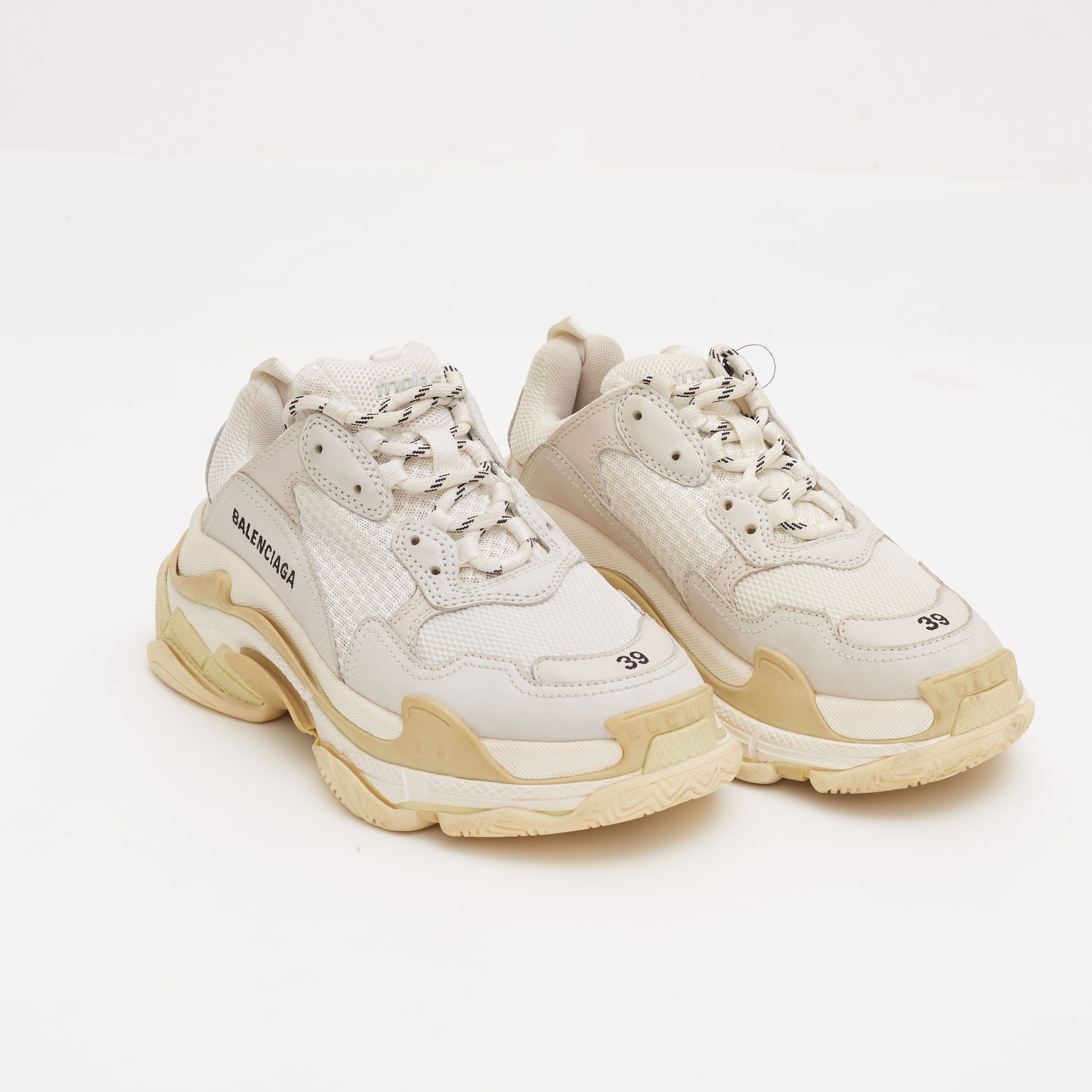 Balenciaga Triple S White