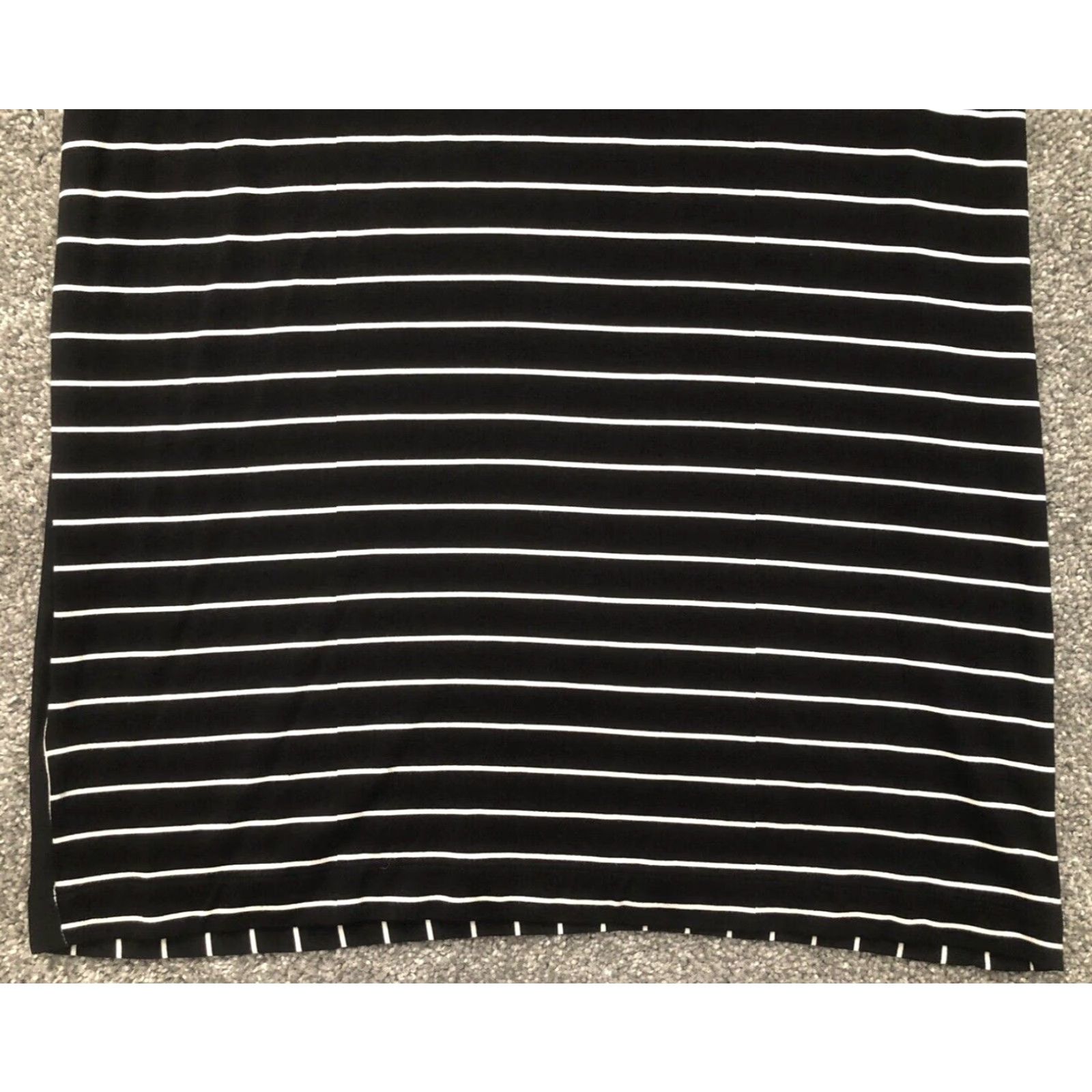 Calvin Klein Calvin Klein Dress Women 10 Striped Sleeveless Knee Length Black White Pullover Buttonless NWT Vintage? Wait. Size L / US 10 / IT 46 - 5 Thumbnail