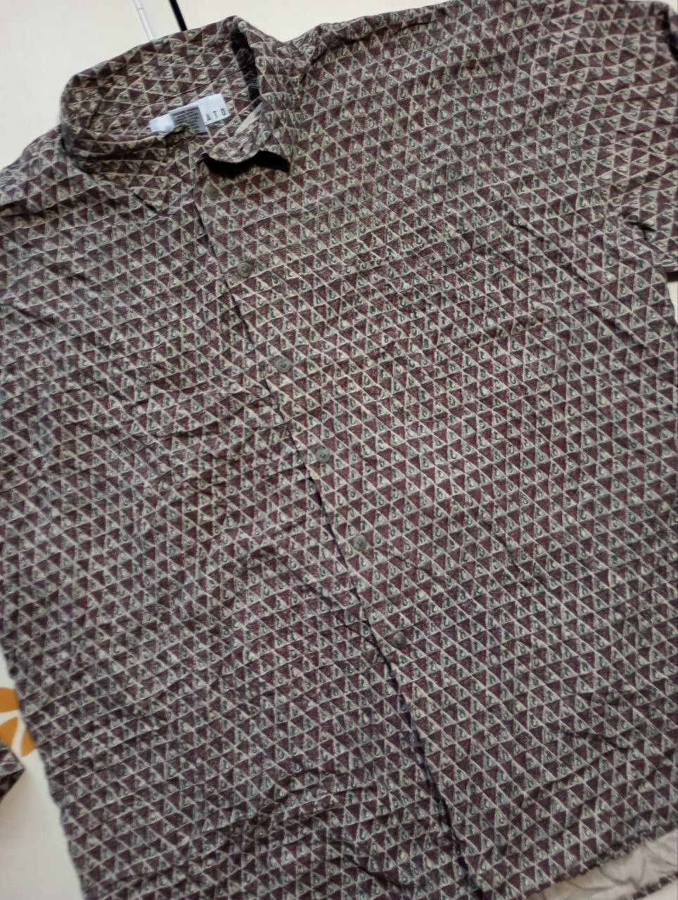 Vintage Rinnoyato 100% Silk Shirt Vintage 90's Size US XL / EU 56 / 4 - 4 Thumbnail