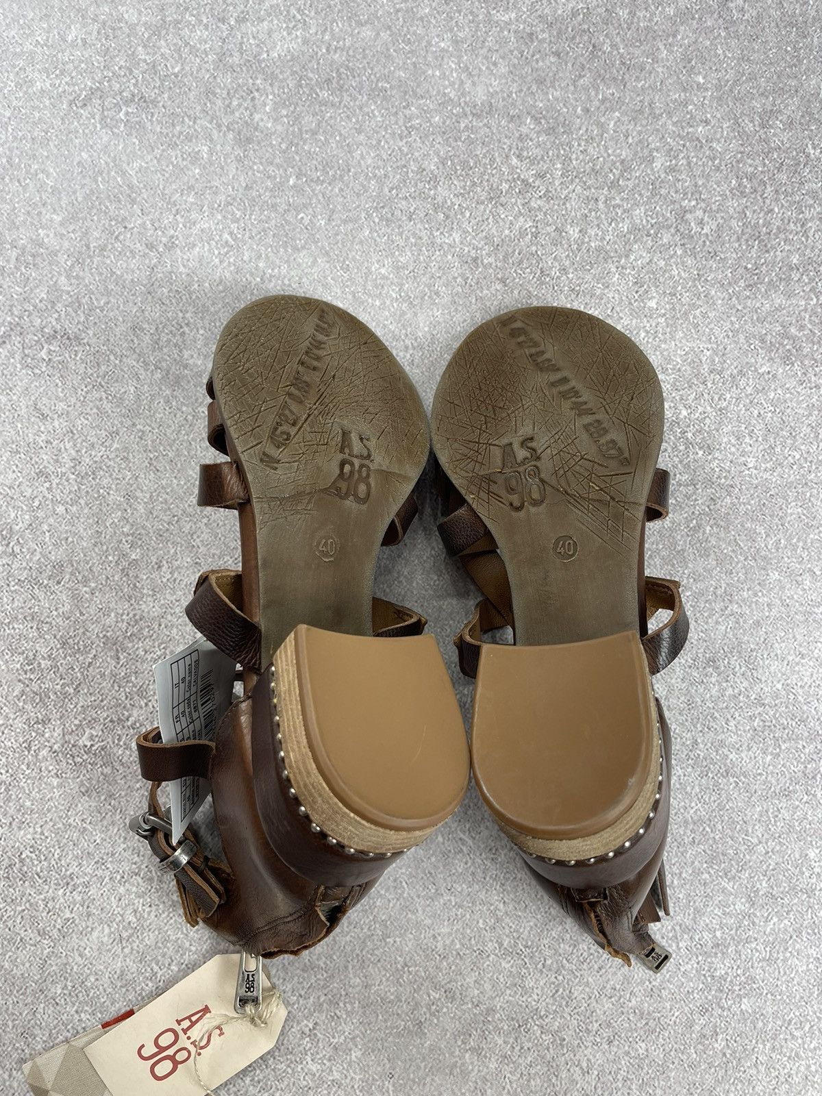 A.S.98 A.S.98 Airstep Moraine Leather Sandals Size 40 Size US 10 / IT 40 - 16 Thumbnail