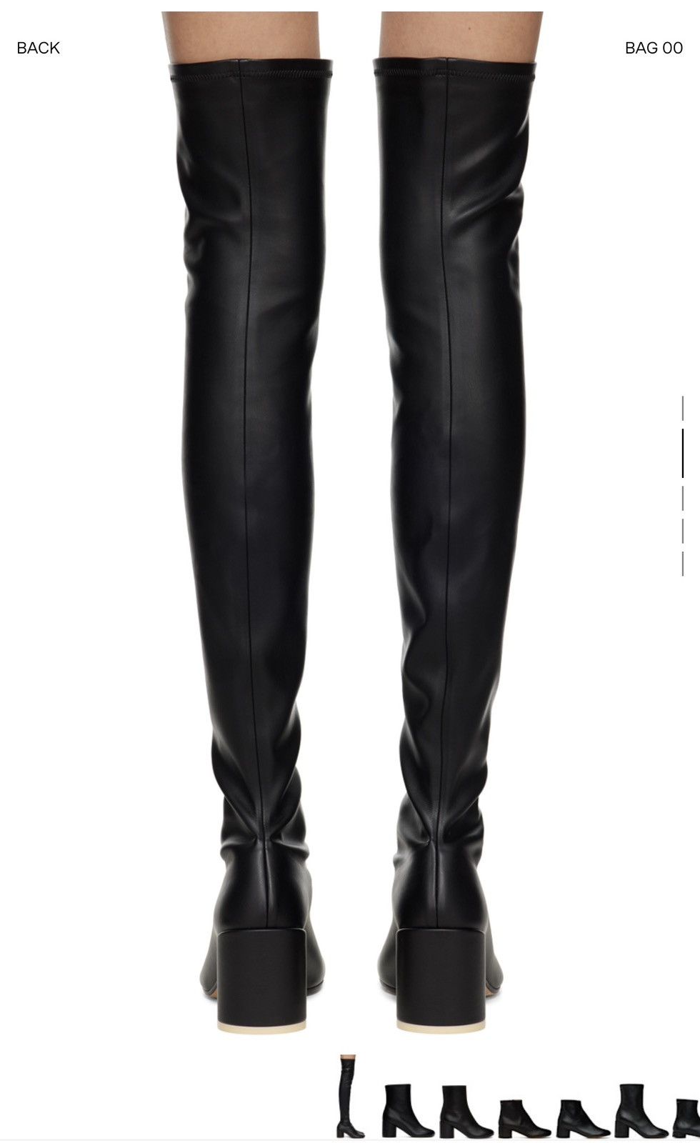 Maison Margiela Maison margiela antomic high knee boots Size US 7.5 / IT 37.5 - 2 Thumbnail