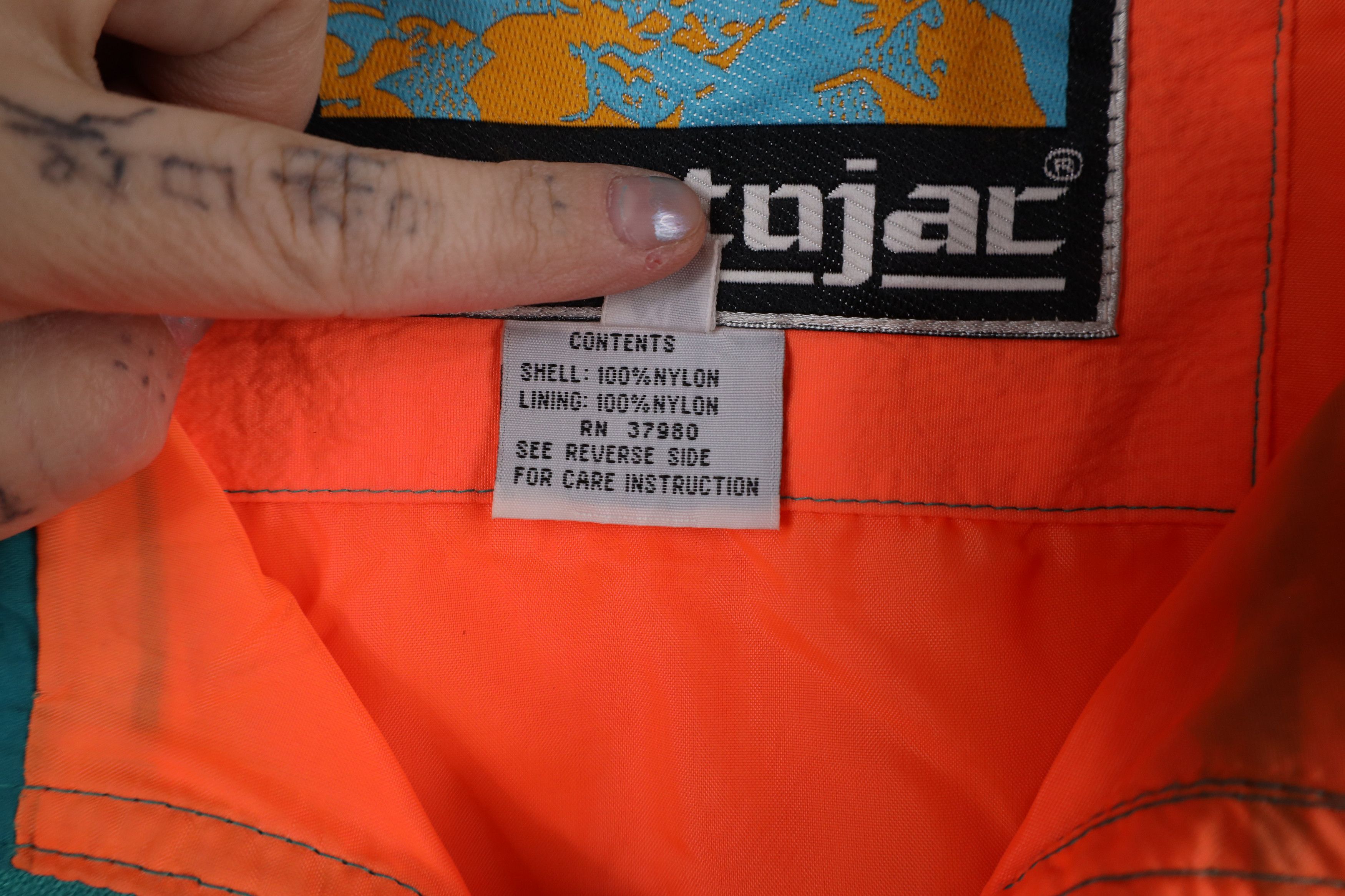 Vintage Vintage 90s Streetwear Full Zip Windbreaker Jacket Nylon Size US XL / EU 56 / 4 - 5 Thumbnail