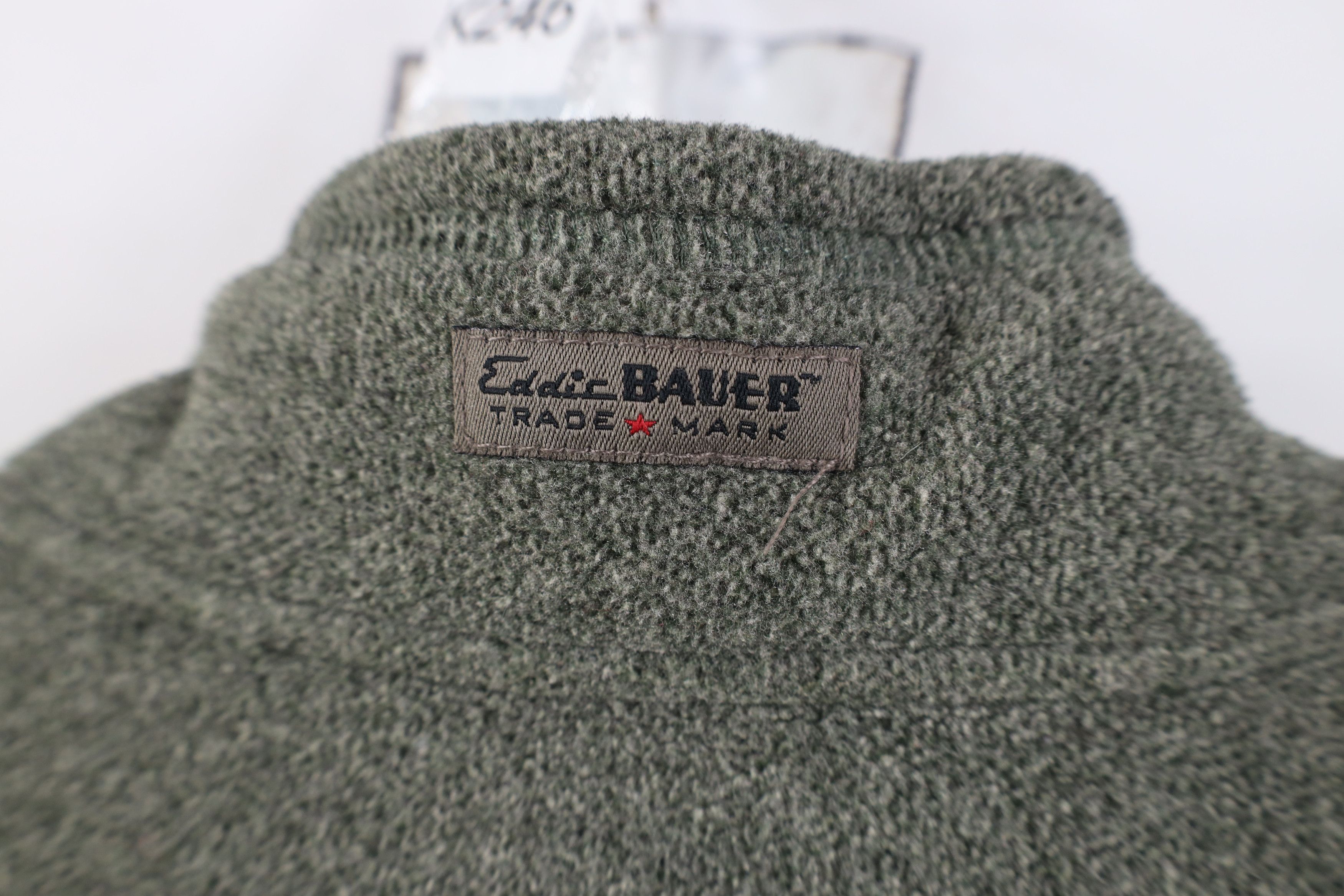 Eddie Bauer Vintage 90s Eddie Bauer Full Zip Jacket Green Polyester Size US XXL / EU 58 / 5 - 10 Thumbnail