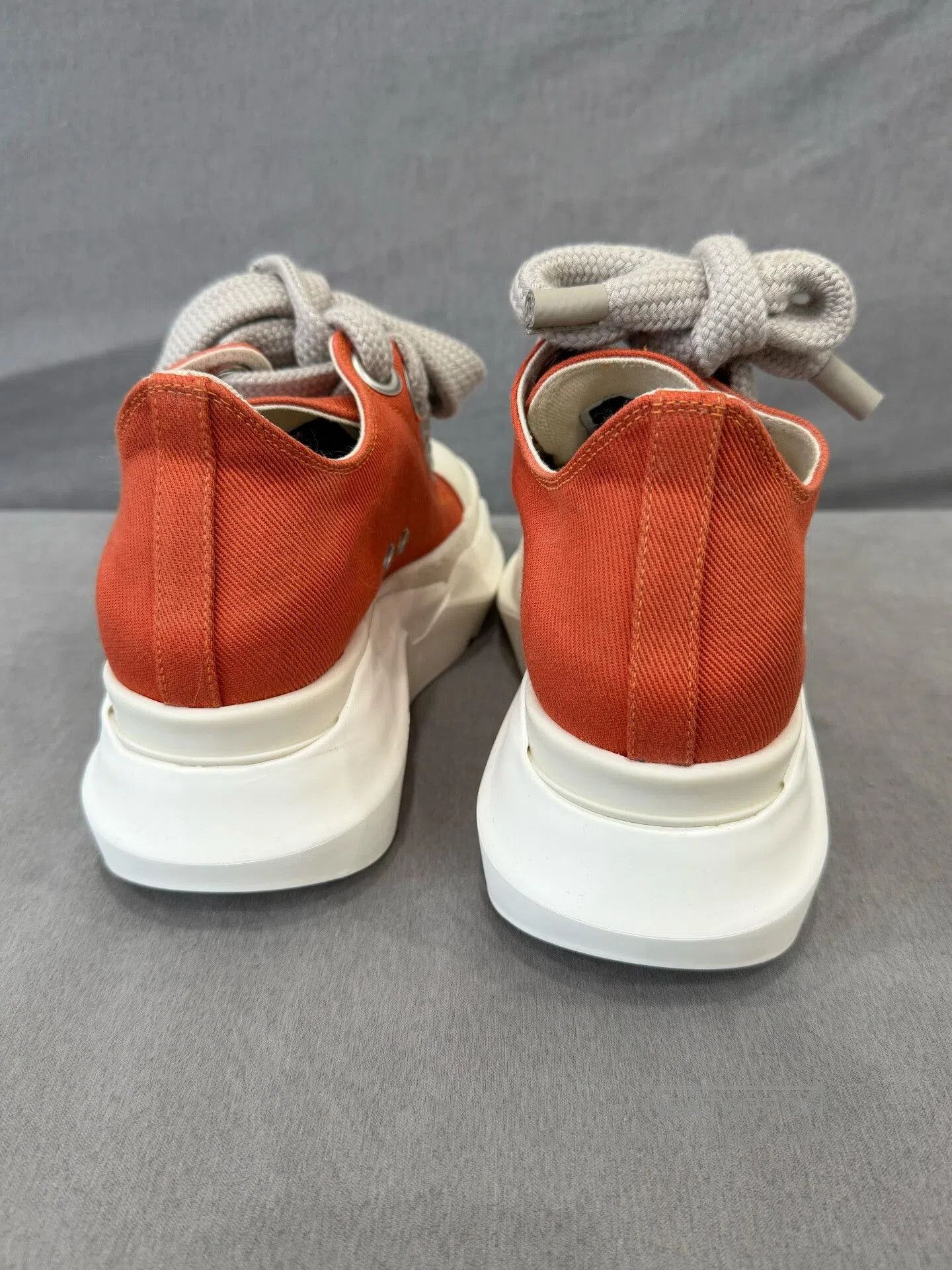 Converse Rick Owens Orange Tank Bottom Sneakers. Size US 6 / IT 36 - 6 Thumbnail