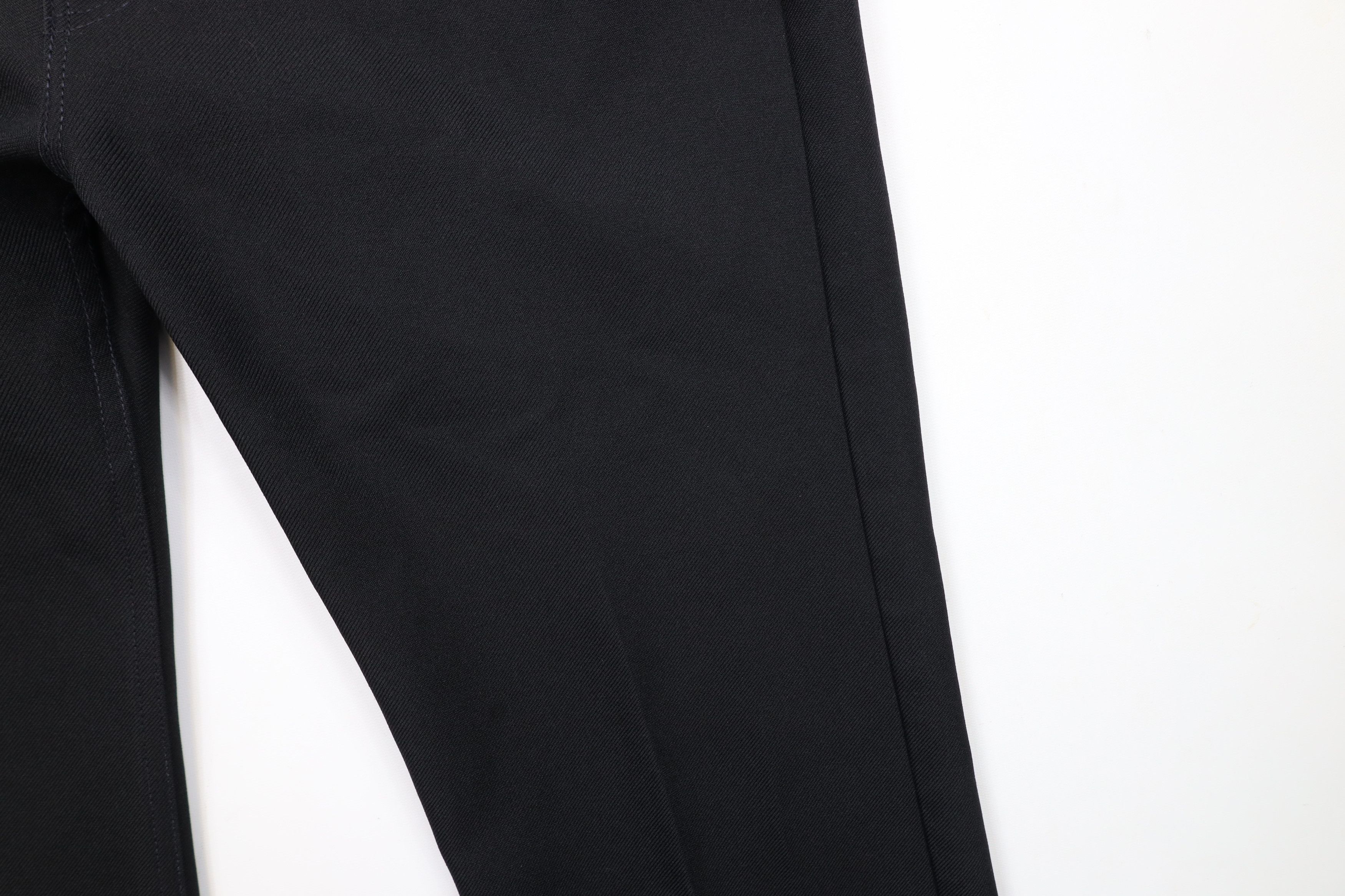 Levi's × Vintage Vintage 90s Levis Flared Wide Leg Knit Chino Pants Black USA Size US 38 / EU 54 - 7 Thumbnail