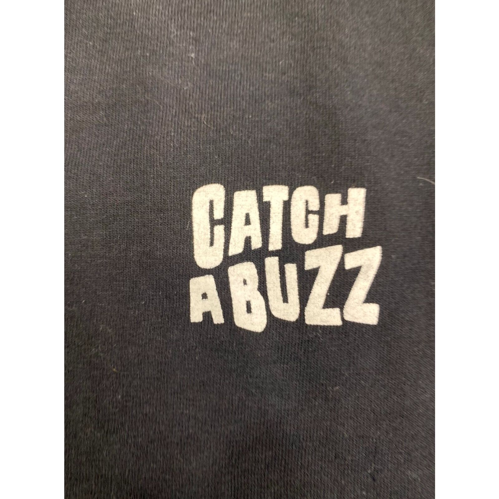 Vintage Beer Savage Men’s T-Shirt Catch a Buzz Short Sleeve Black Size S Crew Neck Graphic Tee Fall: Beer, Biker, Fish Size US S / EU 44-46 / 1 - 2 Thumbnail