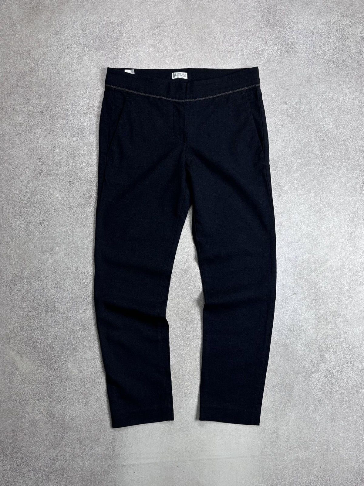 Brunello Cucinelli Brunello Cucinelli Suit Pants 34 Size US 34 / EU 50 - 1 Thumbnail