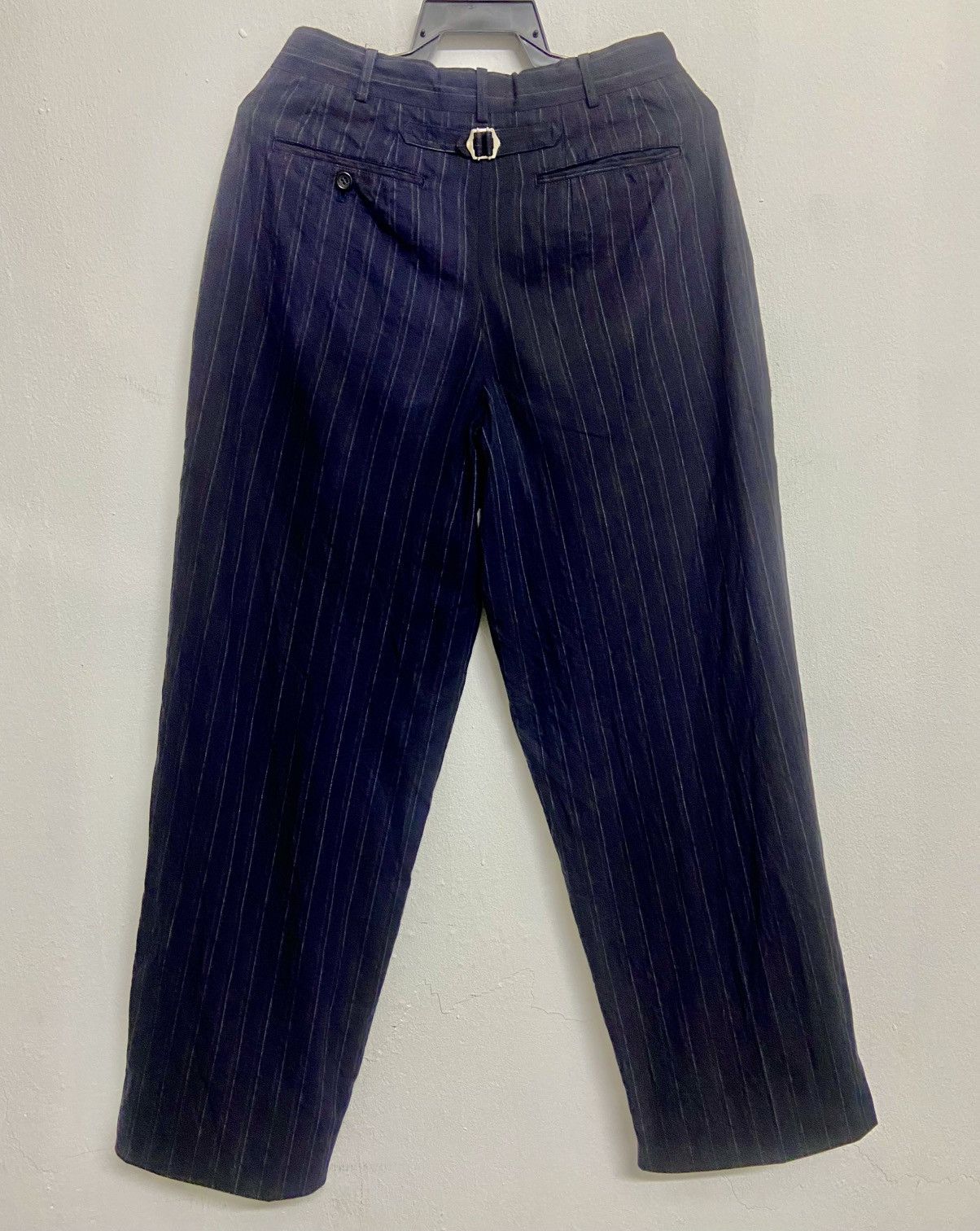 Comme des Garcons Homme CDG Homme Buckle Back Pants Size US 30 / EU 46 - 11 Thumbnail