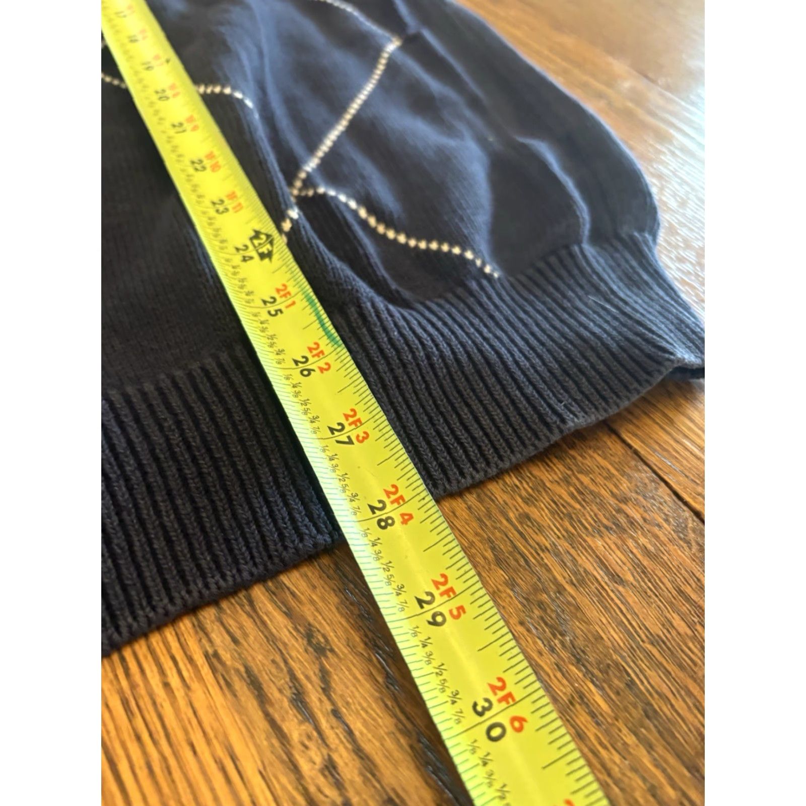 Tommy Hilfiger VINTAGE Tommy Hilfiger Sweater Mens XL Navy Crewneck Thick Knit VTG 90s I2 Size US XL / EU 56 / 4 - 4 Thumbnail