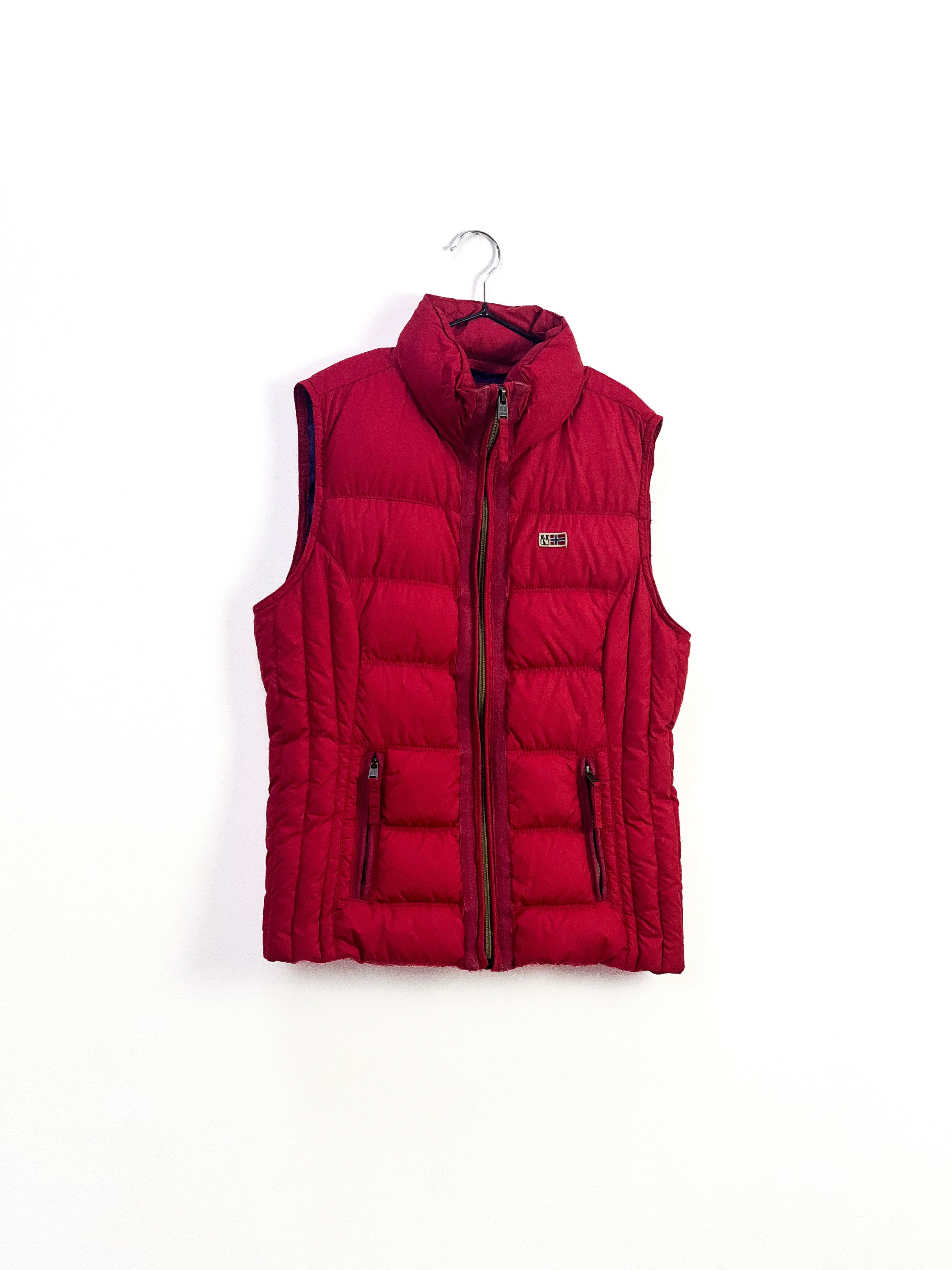 Napapijri × Vintage Napapijri down women`s vest Size S / US 4 / IT 40 - 1 Thumbnail