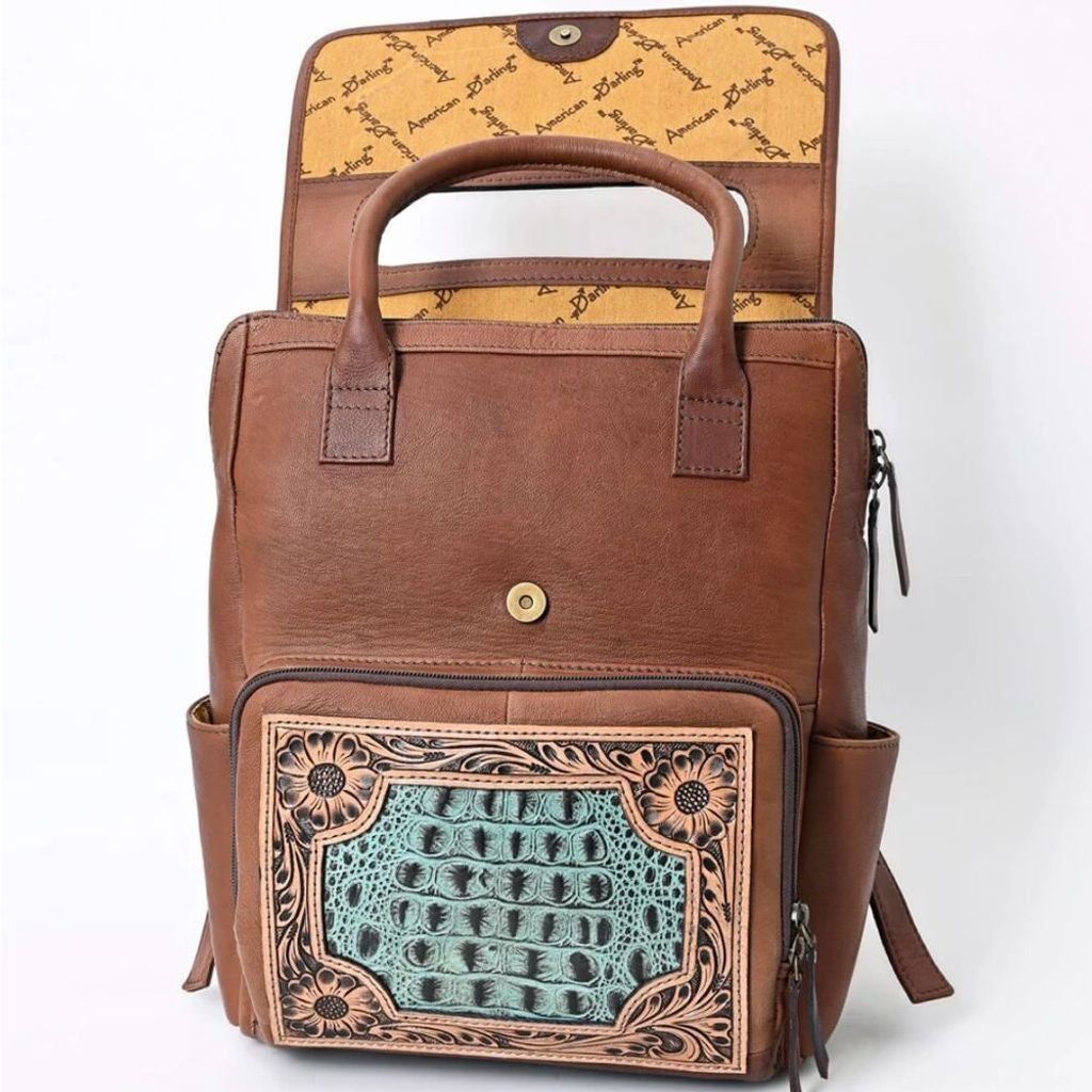 Other Backpack Genuine Western Leather Women Bag Eleanor New Size ONE SIZE - 5 Thumbnail