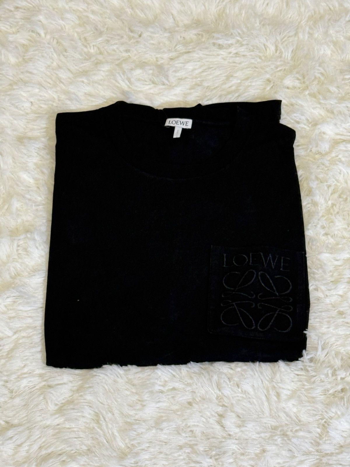Loewe LOEWE Relaxed Fit T Shirt Black Size US S / EU 44-46 / 1 - 1 Thumbnail
