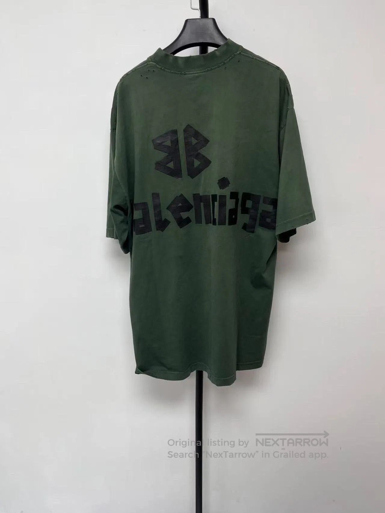 Balenciaga Balenciaga Logo Print Crewneck T-Shirt. Size US S / EU 44-46 / 1 - 2 Thumbnail