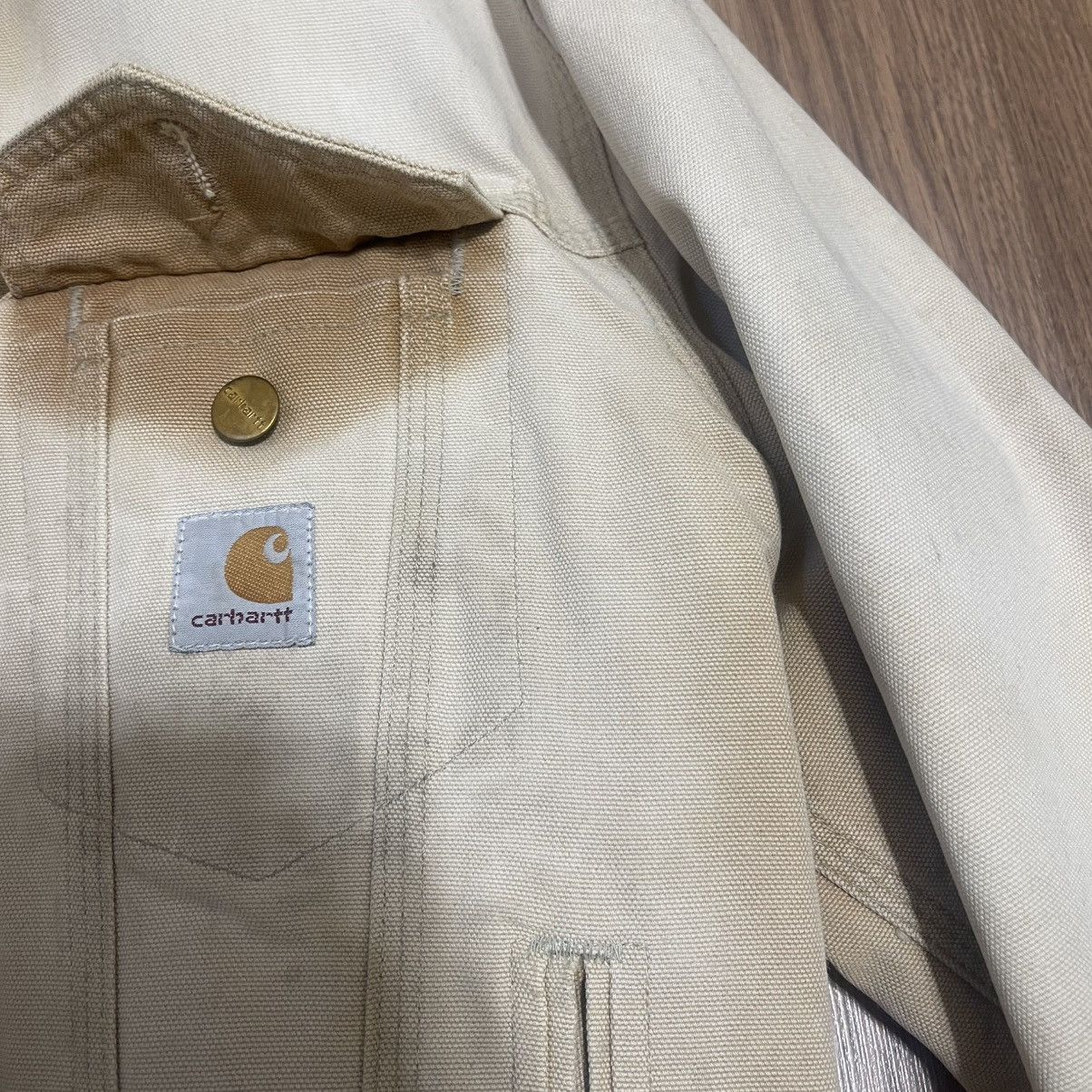 Carhartt × Vintage Vintage Carhartt Lined Trucker Jacket Size US M / EU 48-50 / 2 - 4 Thumbnail