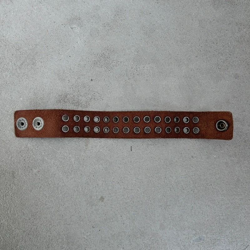 Diesel Vintage Diesel Leather Bracelet Size ONE SIZE - 7 Thumbnail