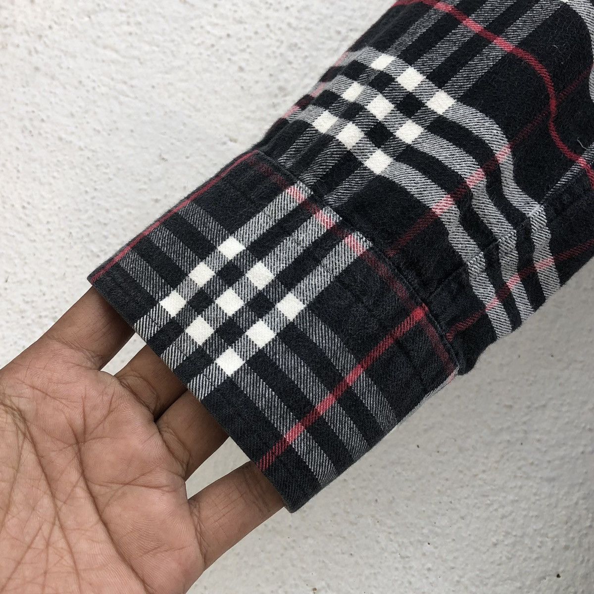 Burberry Burberry Nova Check All-Over Pattern Flannel Shirt Size US M / EU 48-50 / 2 - 8 Thumbnail