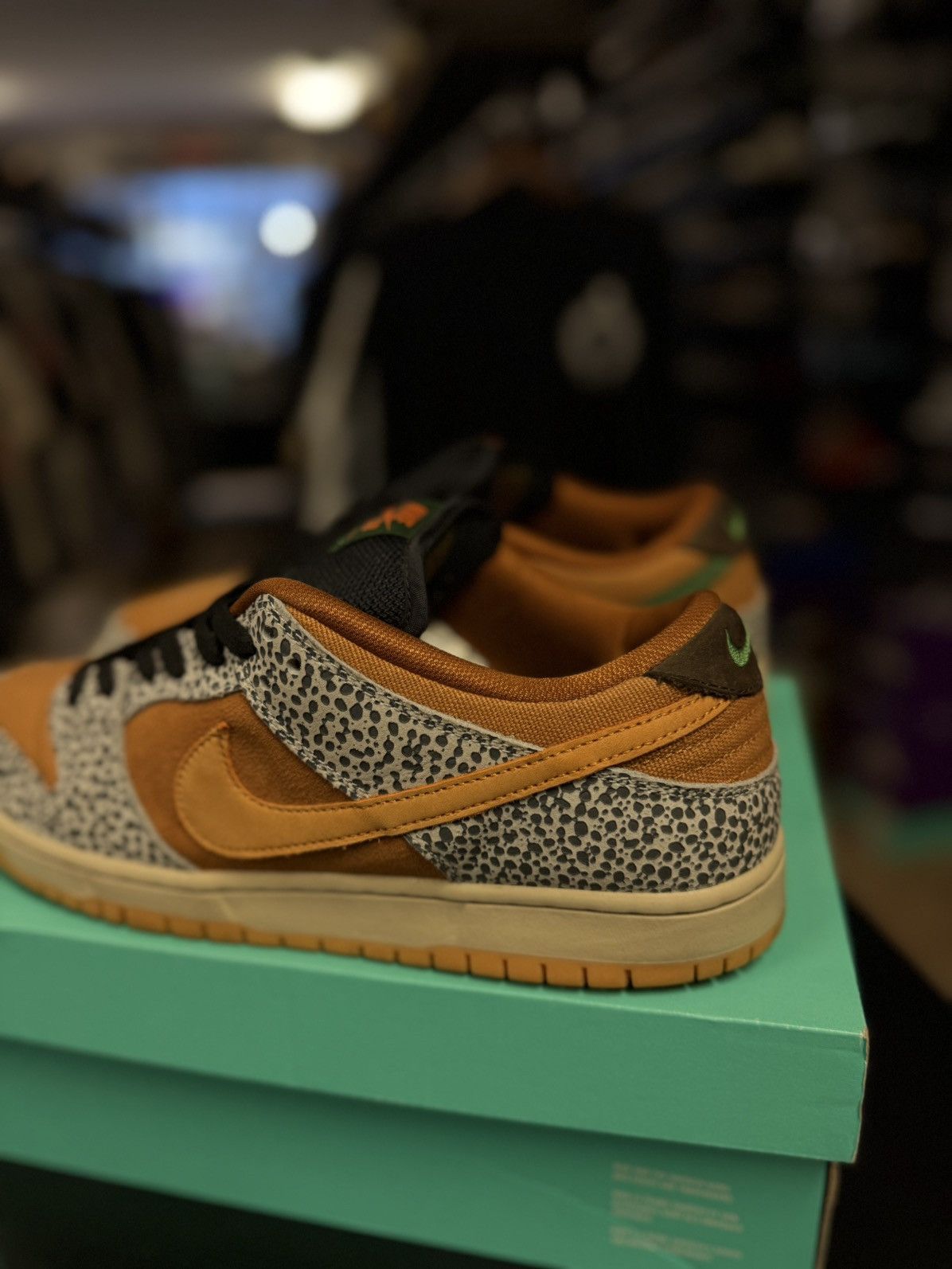 Nike Size 11 - Nike Dunk Pro SB Low Safari CD2563-002 Size US 11 / EU 44 - 12 Thumbnail