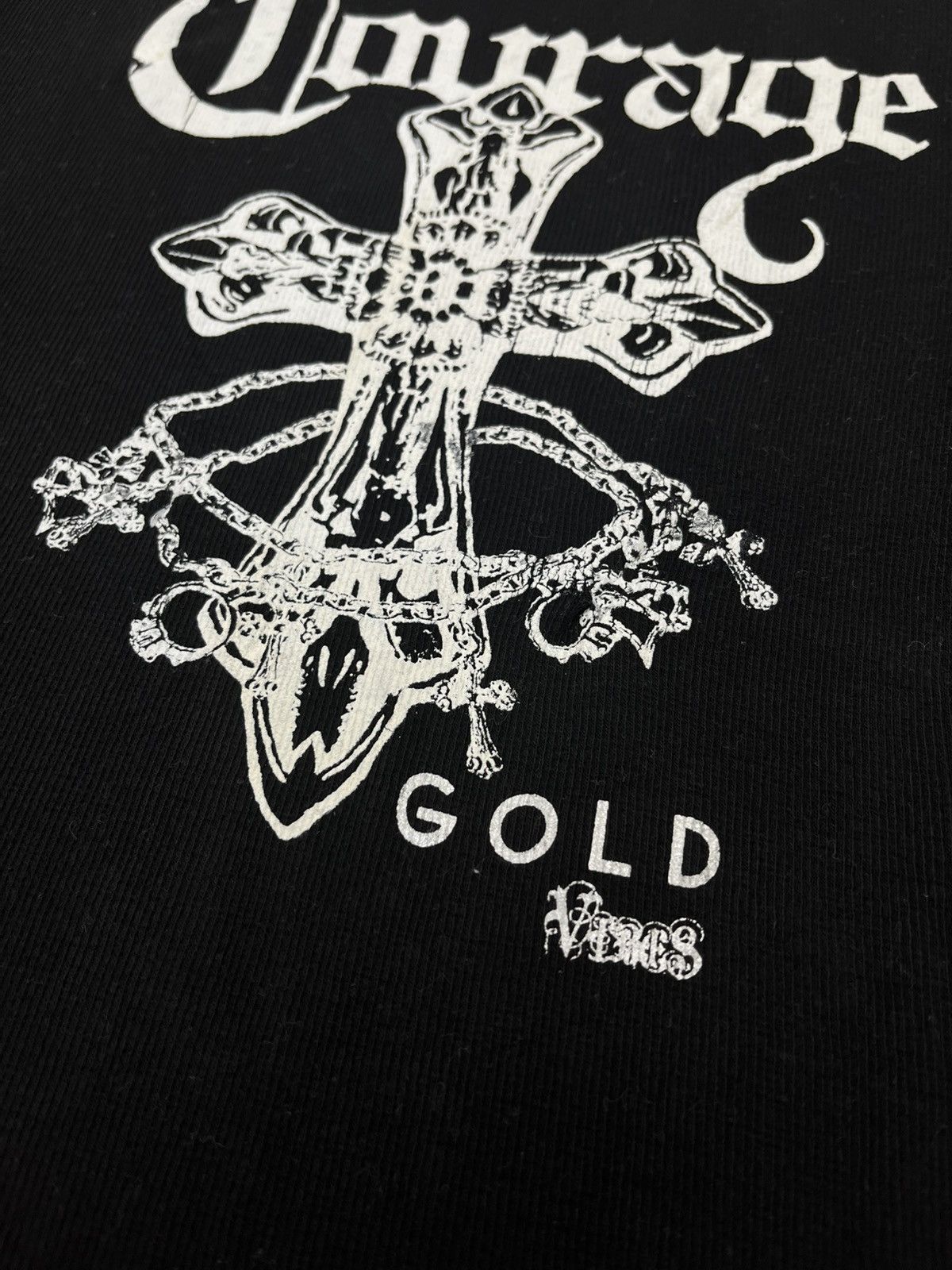 Japanese Brand Gothic Cross Graphic Longsleeve Shirt Black Y2K Grunge Size US M / EU 48-50 / 2 - 4 Thumbnail