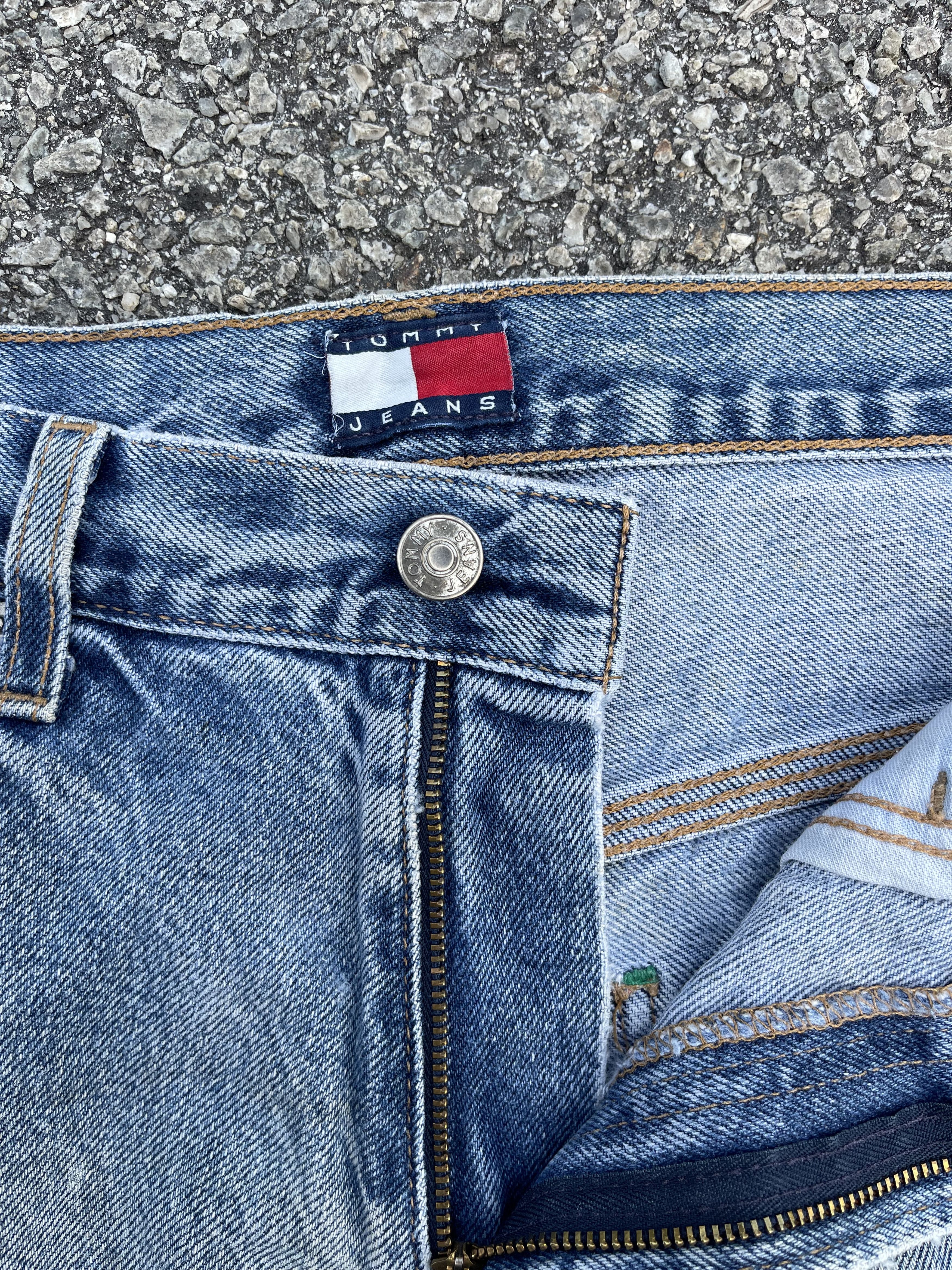 Tommy Hilfiger 90s Tommy Hilfiger Crazy Baggy Carpenter Wide Leg Travis Size US 32 / EU 48 - 5 Thumbnail