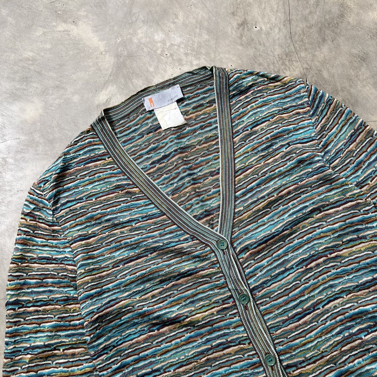 Missoni 1990s Missoni Multicolor Cardigan Size M / US 6-8 / IT 42-44 - 2 Thumbnail