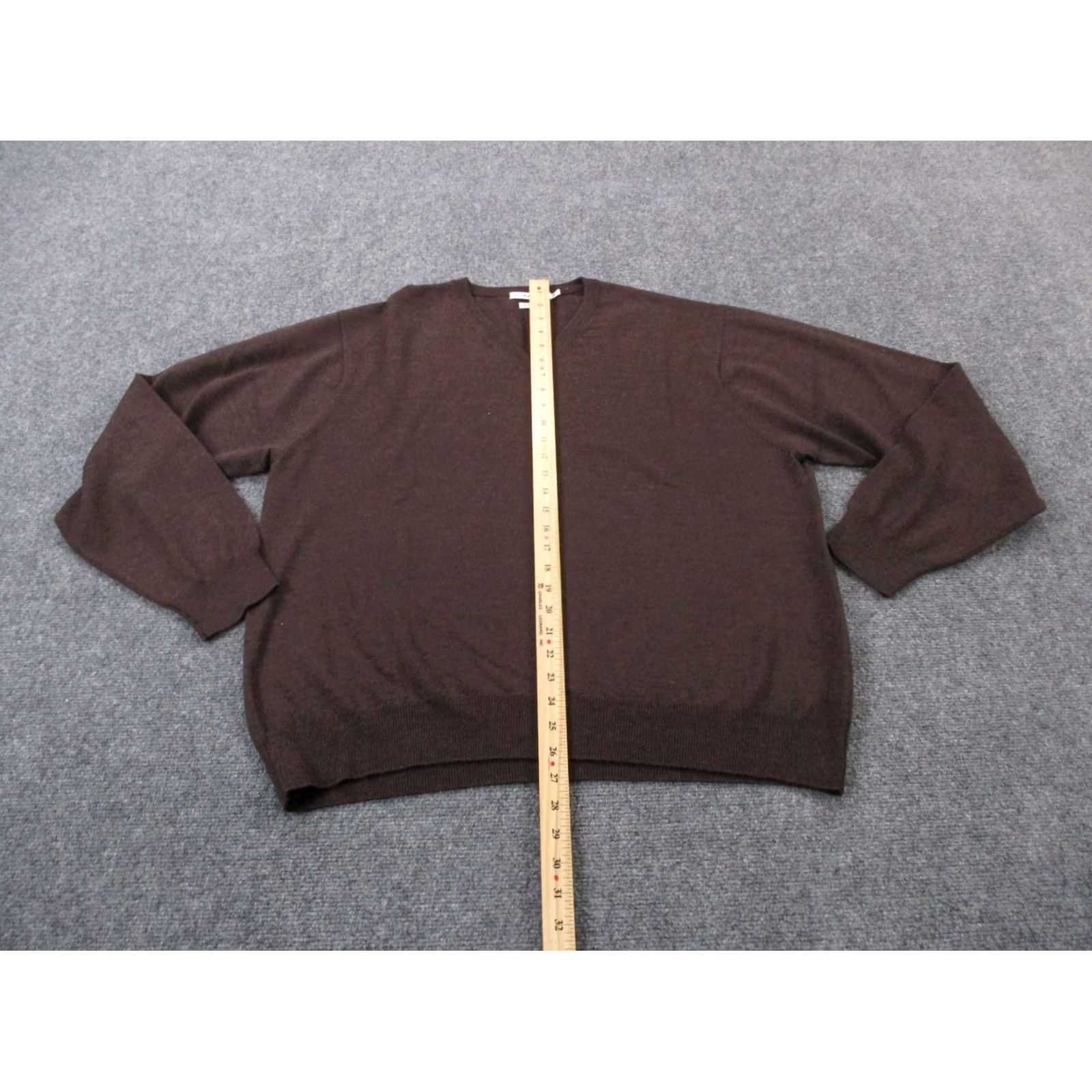 Peter Millar Peter Millar Sweater Men 2XL Brown Merino Wool Pullover Golf Preppy Stretch Pullover Casual Size US XXL / EU 58 / 5 - 3 Thumbnail
