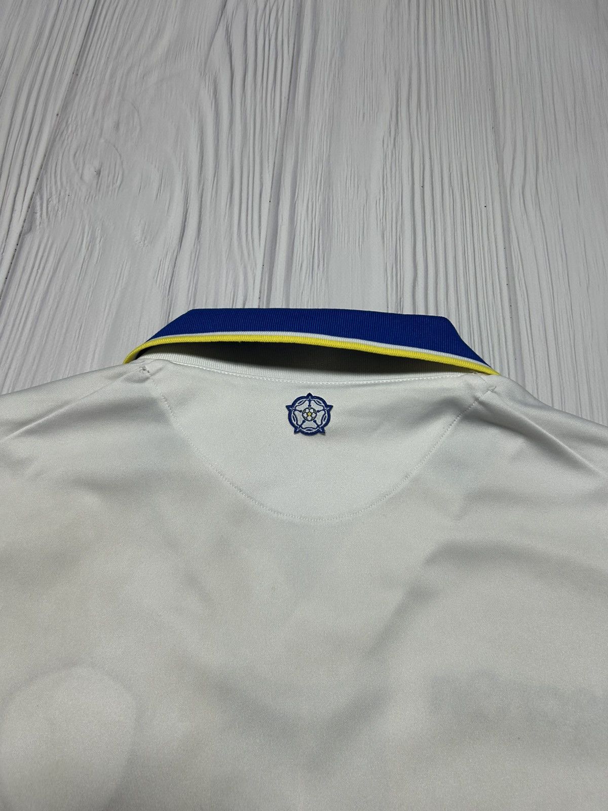 Macron Leeds United 2013 2014 Macron Soccer Jersey Size US L / EU 52-54 / 3 - 15 Thumbnail