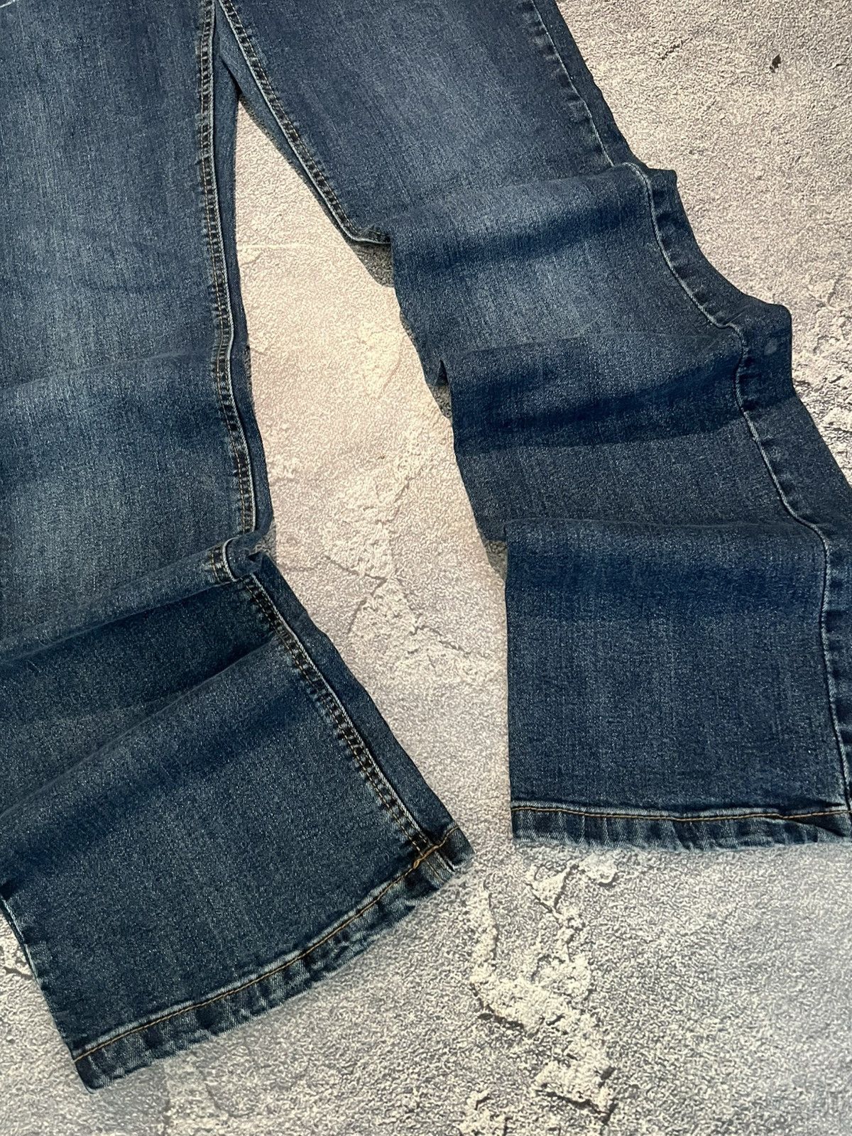 Japanese Brand Y2K Minimal Streetwear Flared / Archive Balenciaga Style Size US 32 / EU 48 - 3 Thumbnail