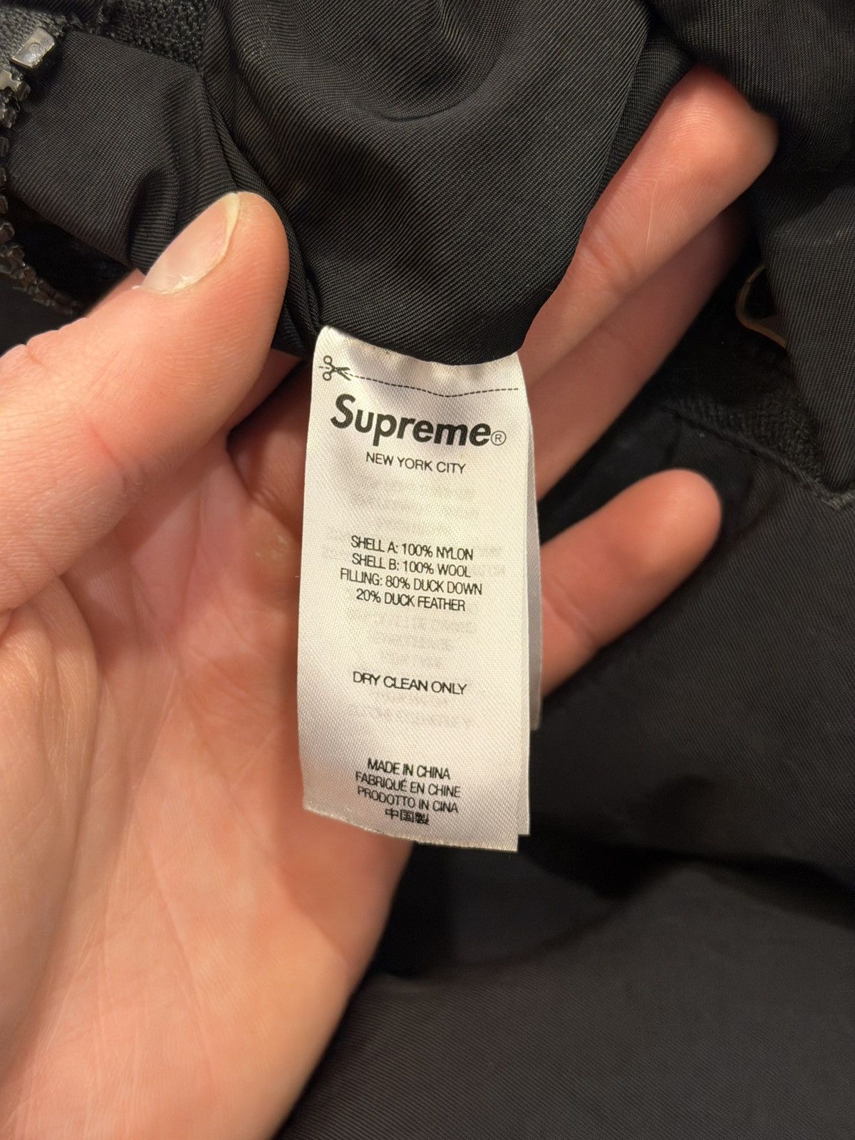 Supreme Supreme Reversible Puffer Jacket - Black Size US L / EU 52-54 / 3 - 5 Thumbnail