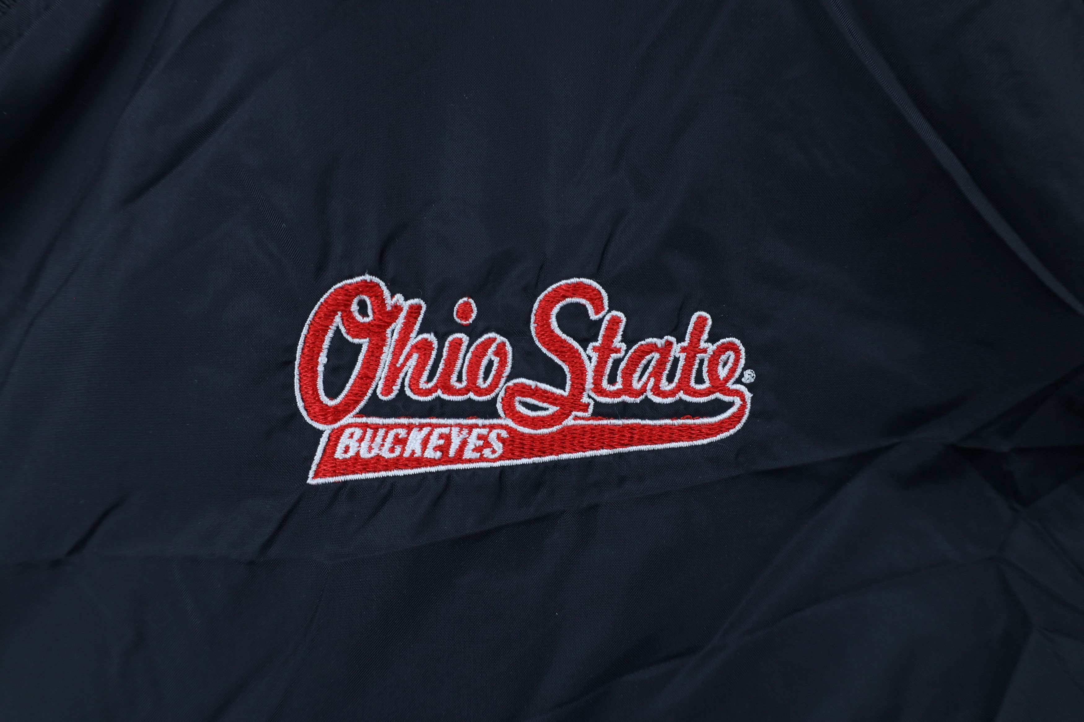 Vintage Vintage 90s Ohio State University Lined Windbreaker Jacket Size US XL / EU 56 / 4 - 4 Thumbnail