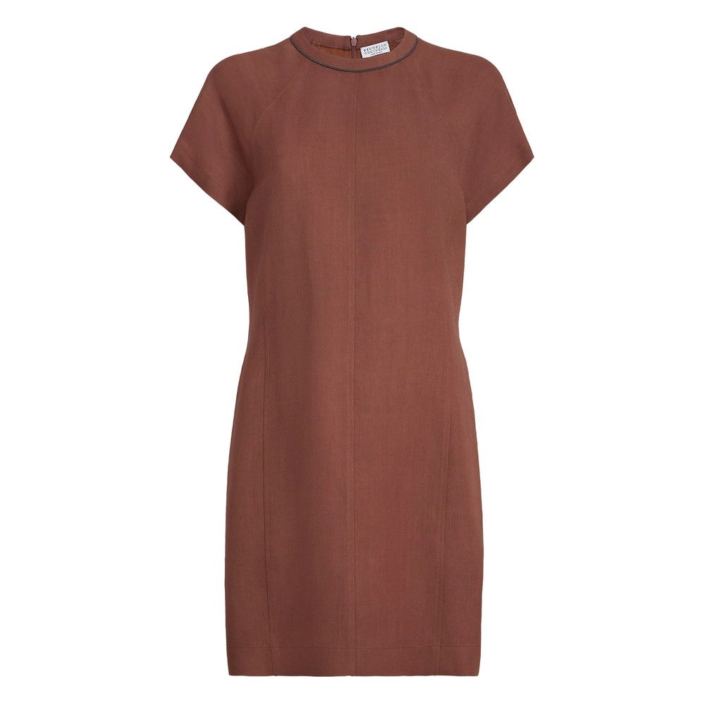 Brunello Cucinelli Brunello Cucinelli ORANGE Dresses - Day Dresses Size L / US 10 / IT 46 - 1 Thumbnail