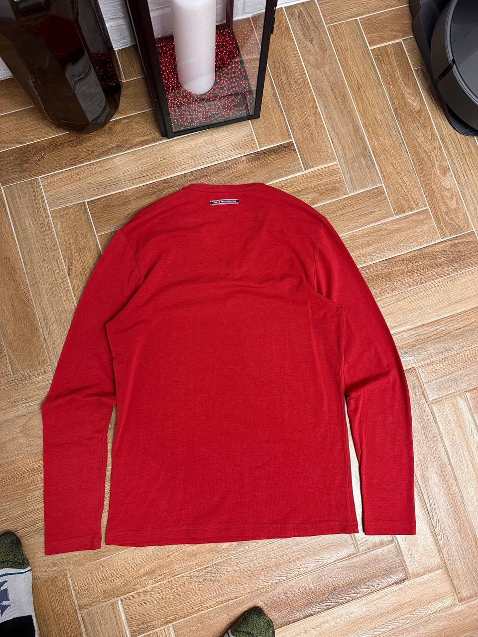 90s Archive Jean Paul Gaultier Big Logo Long Sleeve Top