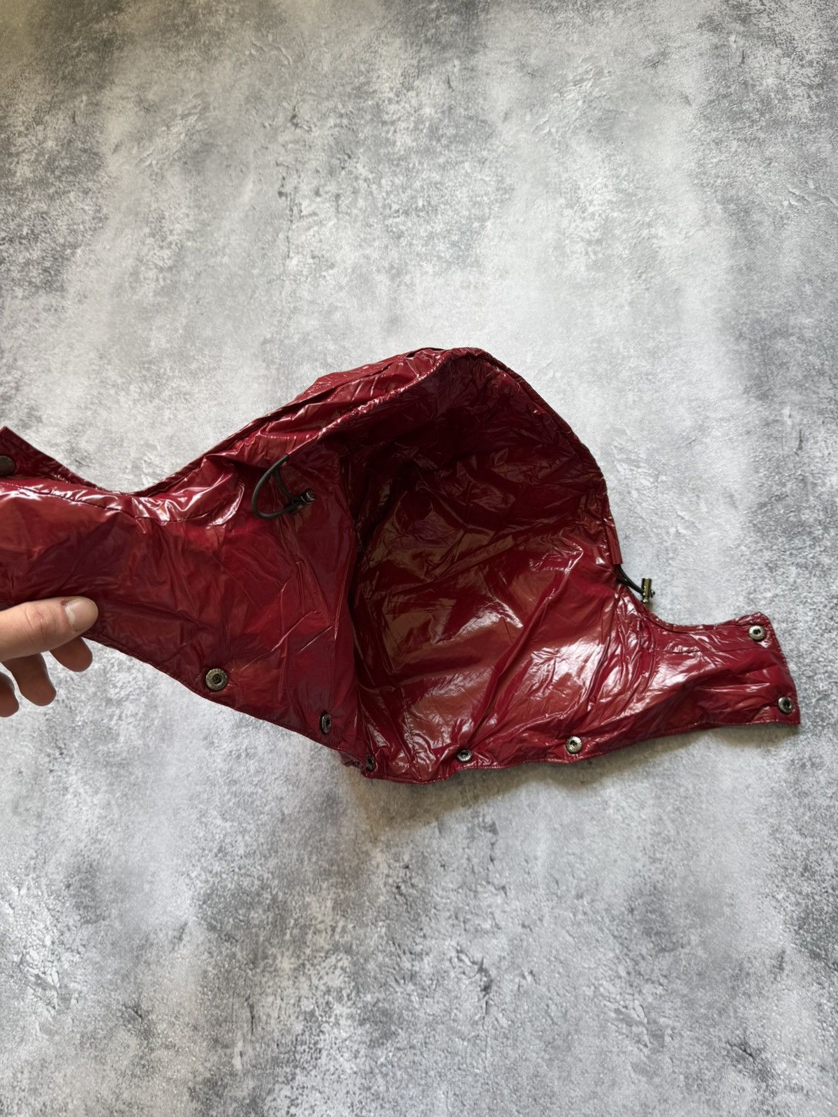 Moncler Moncler Puffer Hood red Size ONE SIZE - 3 Thumbnail