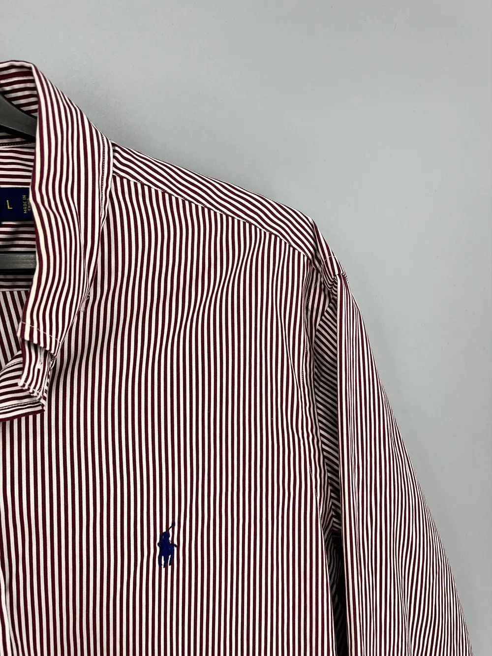 Ralph Lauren Vintage Striped Shirt Polo Ralph Lauren Size L Rare Size US L / EU 52-54 / 3 - 7 Thumbnail