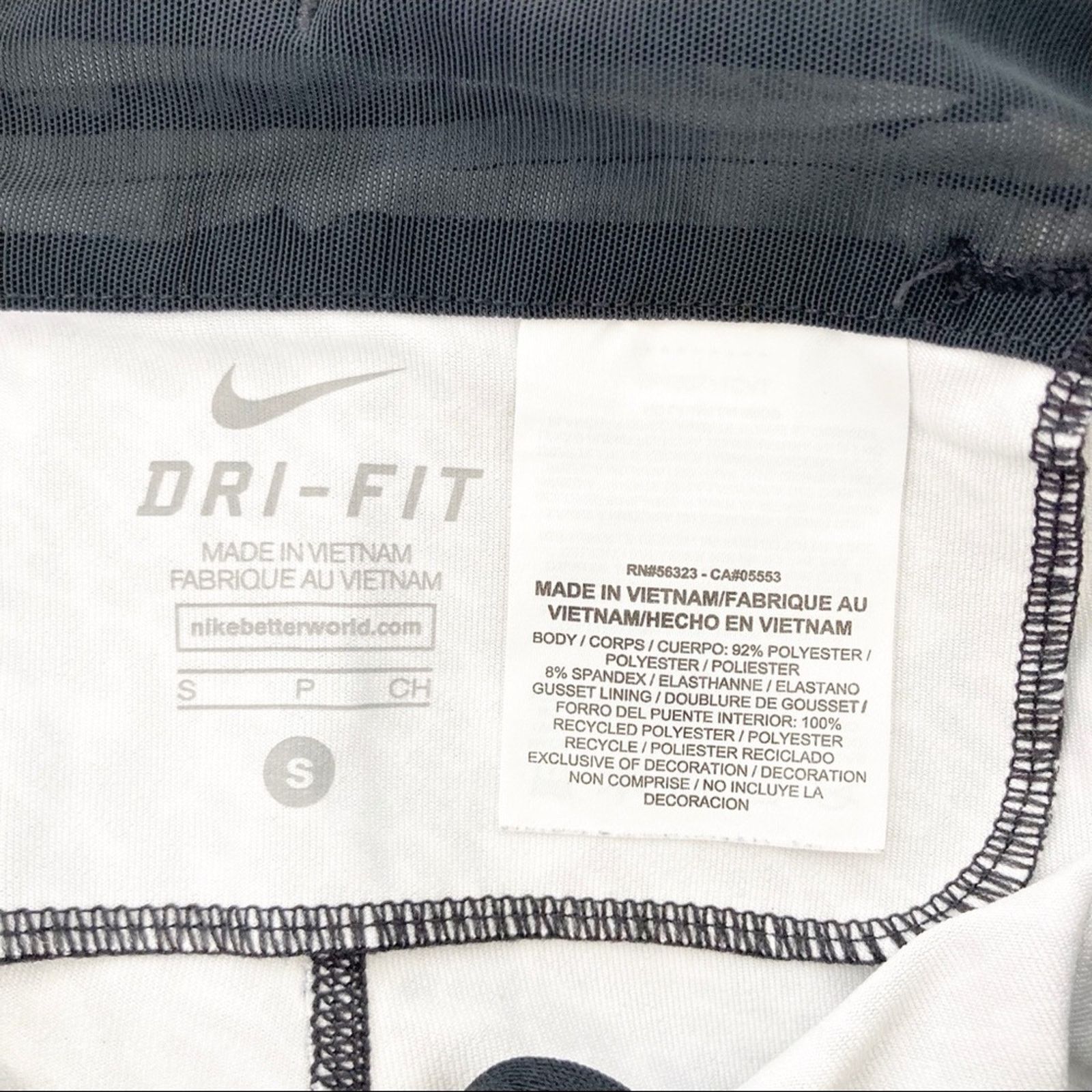 Nike Nike Dri Fit Essential Pronto Cropped Leggings Sz S Size 27" / US 4 / IT 40 - 4 Thumbnail