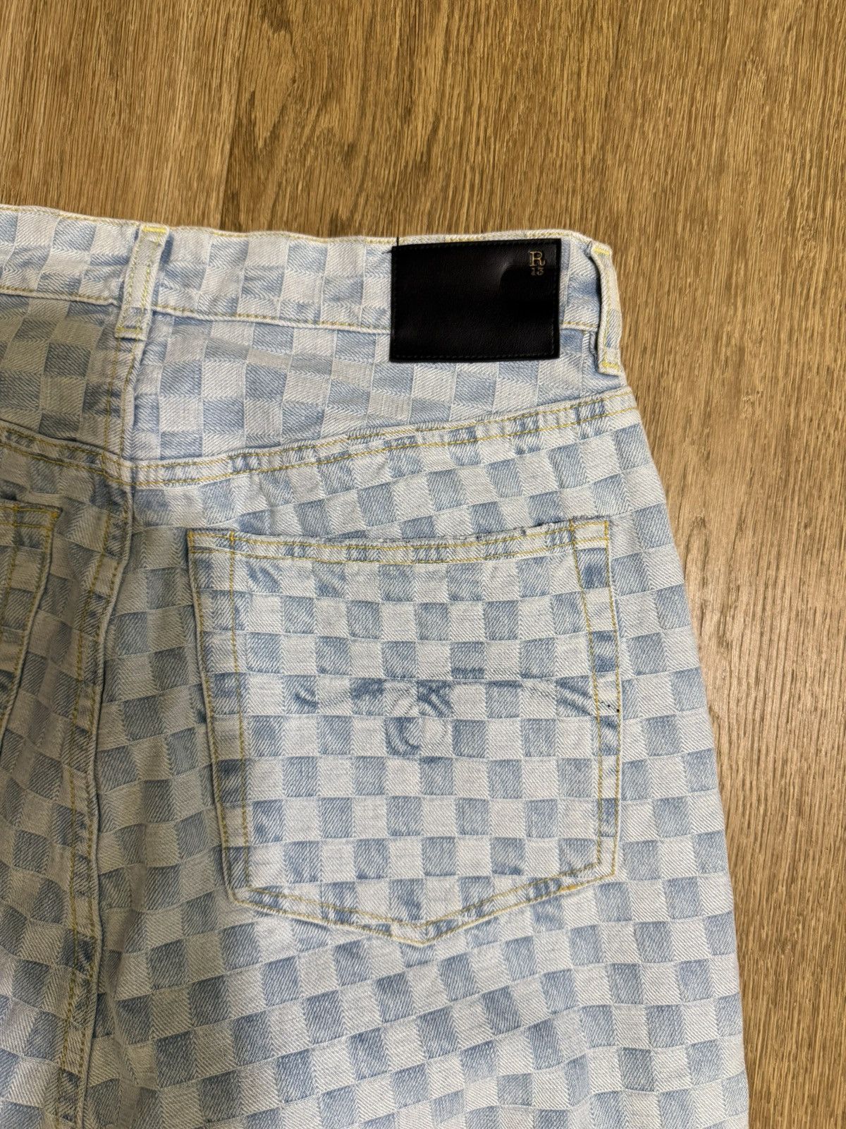 R13 R13 Izzy drop checker board Size 27" / US 4 / IT 40 - 17 Thumbnail
