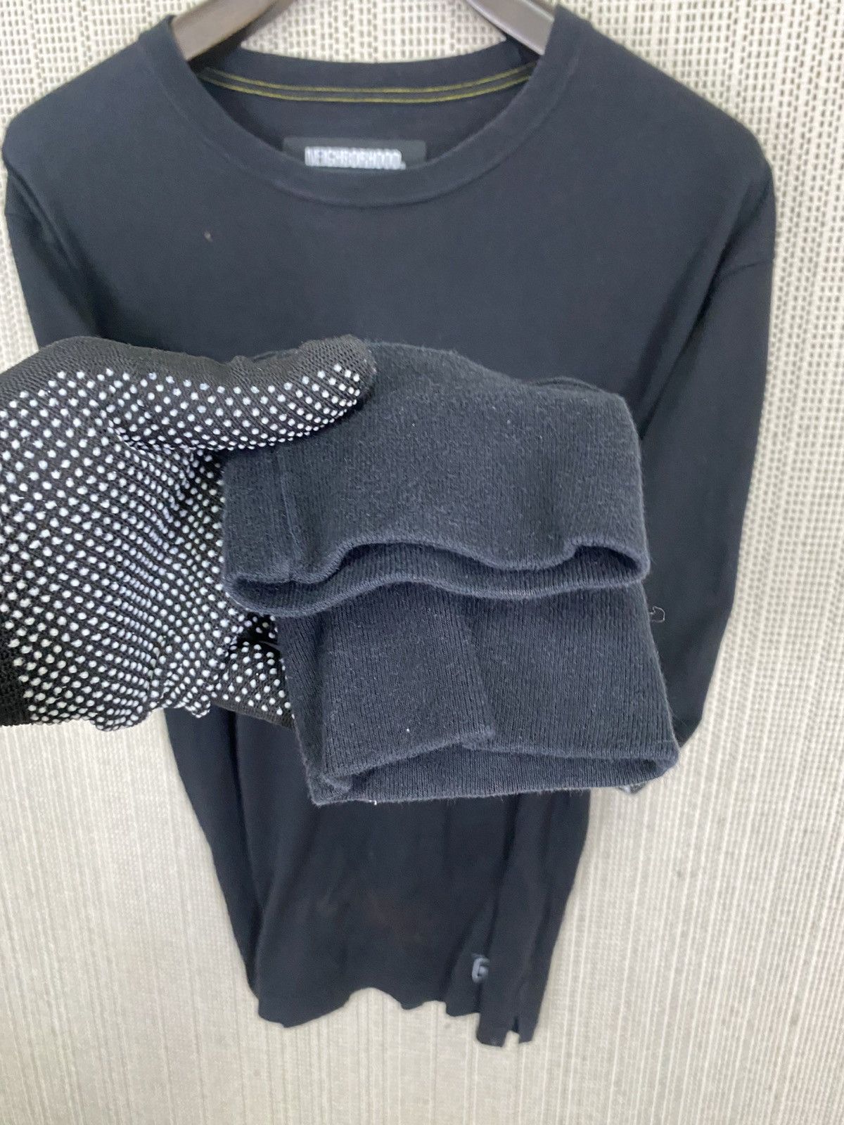Neighborhood Neighborhood long sleeve tshirt single pocket Size US L / EU 52-54 / 3 - 6 Thumbnail