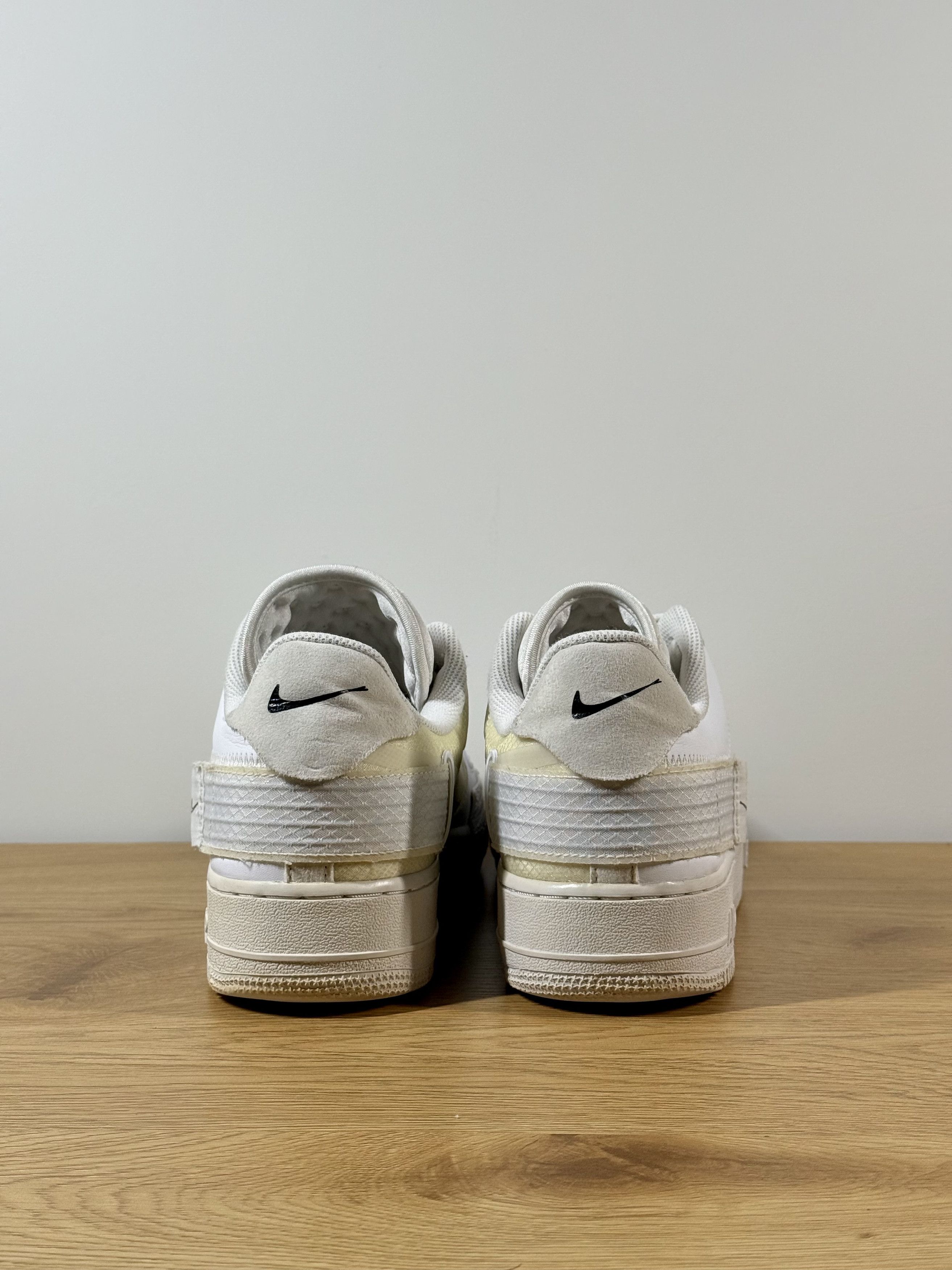 Nike Nike Air Force 1 Type Triple White Mens Sneakers US9.5 Size US 9.5 / EU 42-43 - 7 Thumbnail