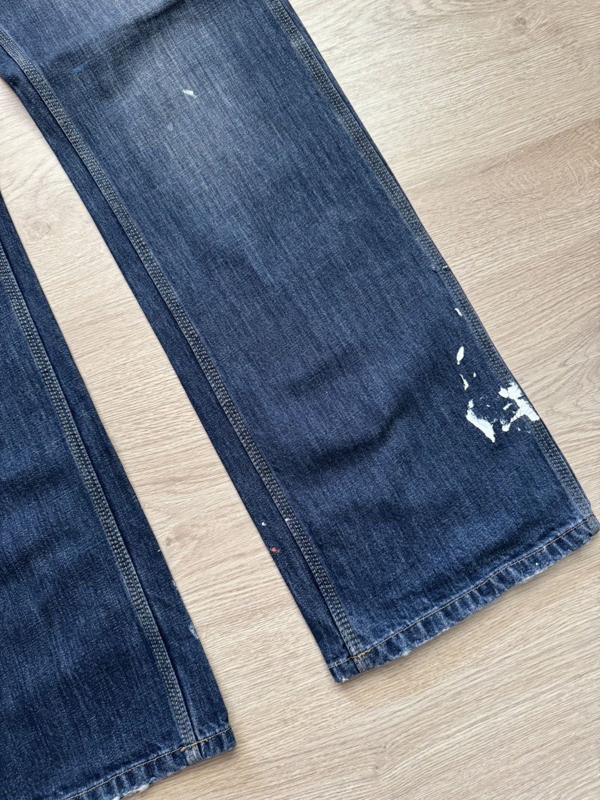 Vintage Vintage Carhartt WIP Blue Jeans Distressed Baggy Pants Size US 32 / EU 48 - 5 Thumbnail