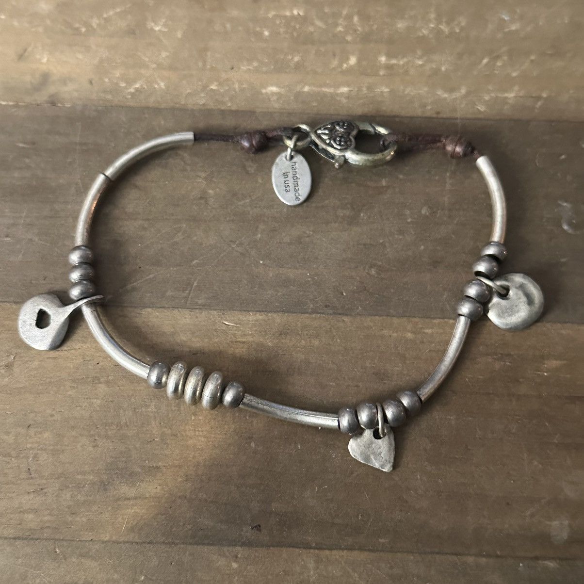 Other Lizzy James Gigi silver charm anklet Size ONE SIZE - 4 Thumbnail